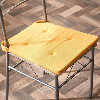 Atlanta Solid Chair Pad - 40x40 cms