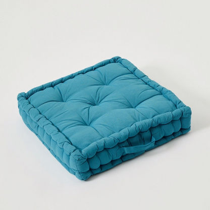 Atlanta Solid Floor Cushion - 50x50x10 cms