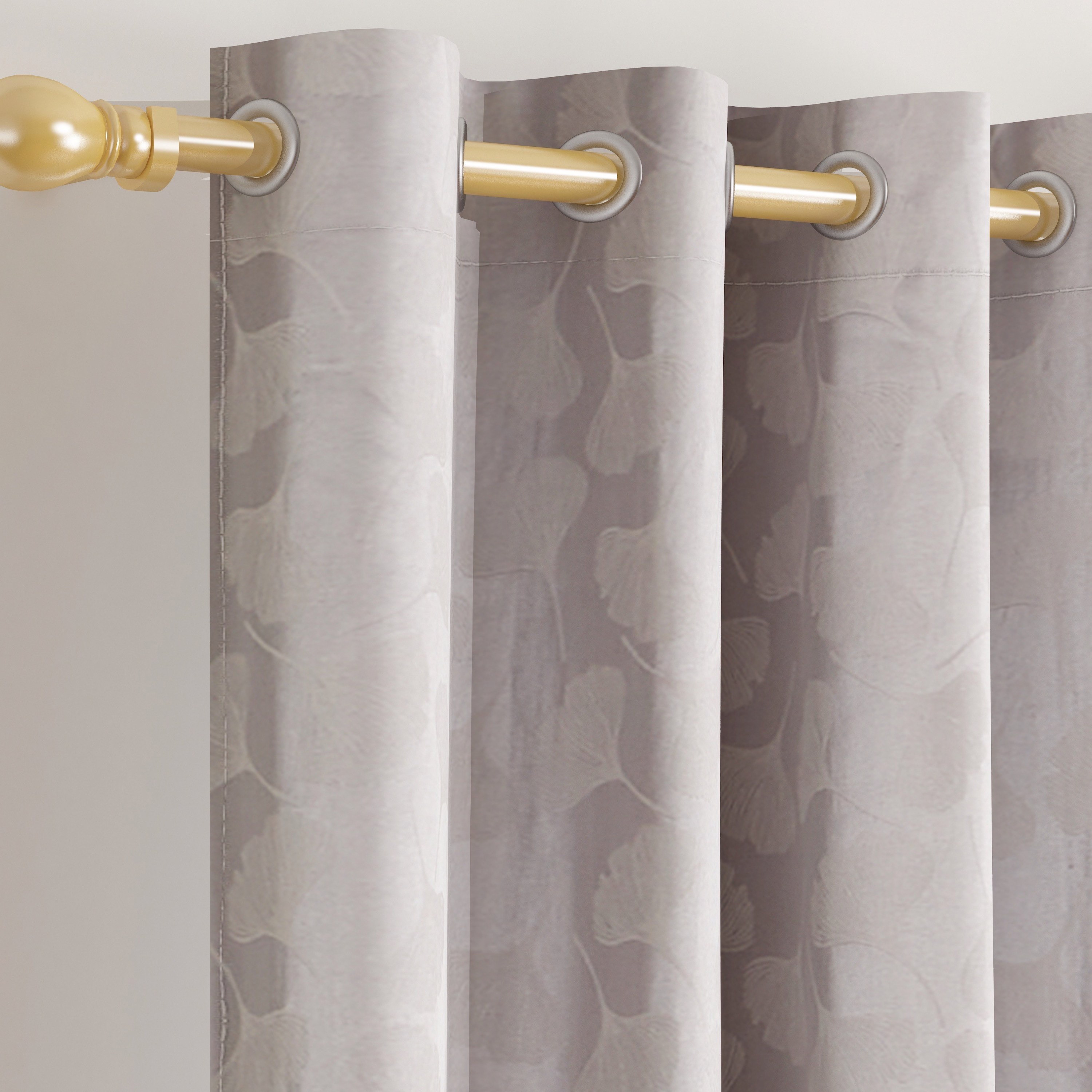 زوج ستائر جاكار - 135x300 سم - جينكو-hbxhomeware-hbxdecorandfurnishings-image-2