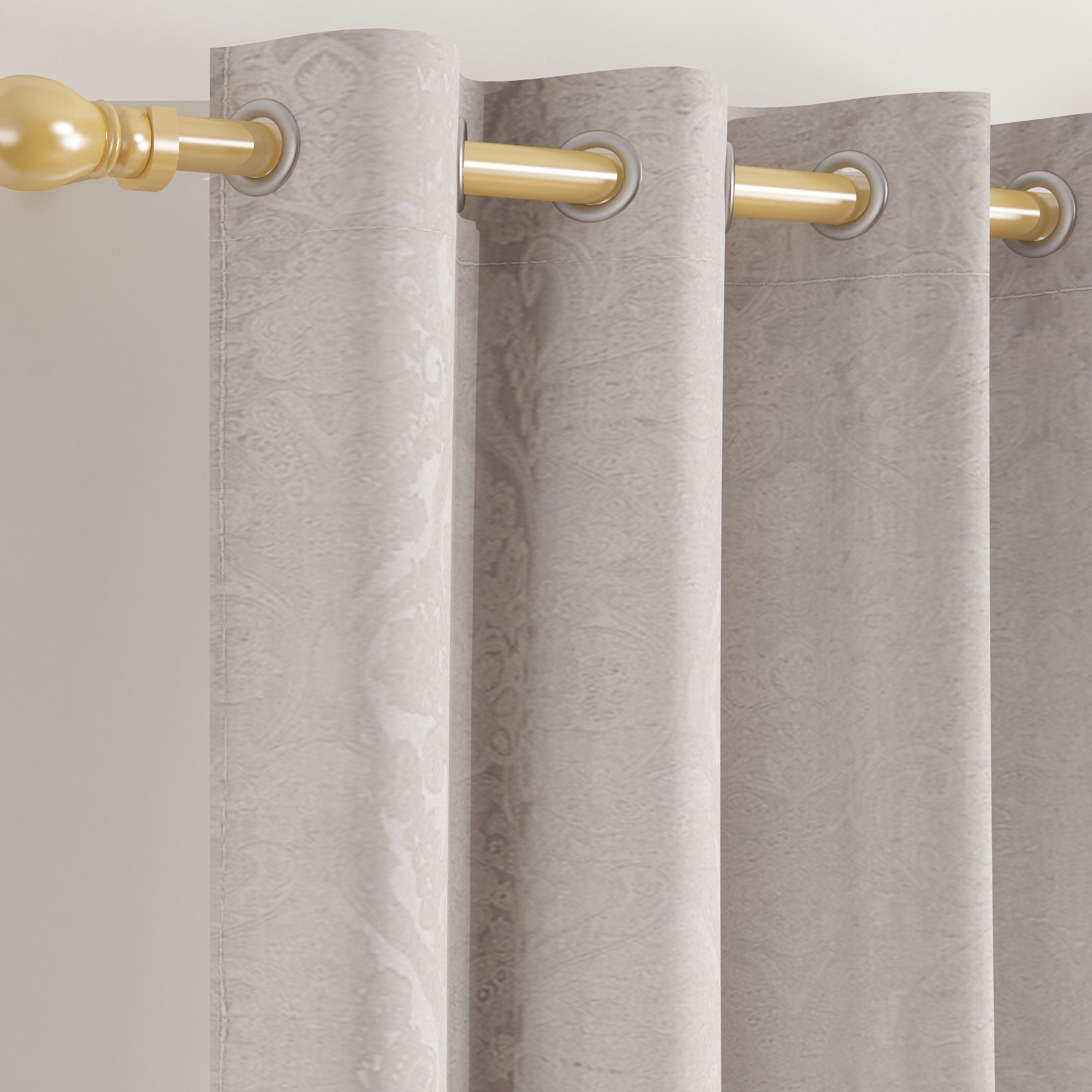 زوج ستائر جاكار - 135x300 سم - شين-hbxhomeware-hbxdecorandfurnishings-image-2