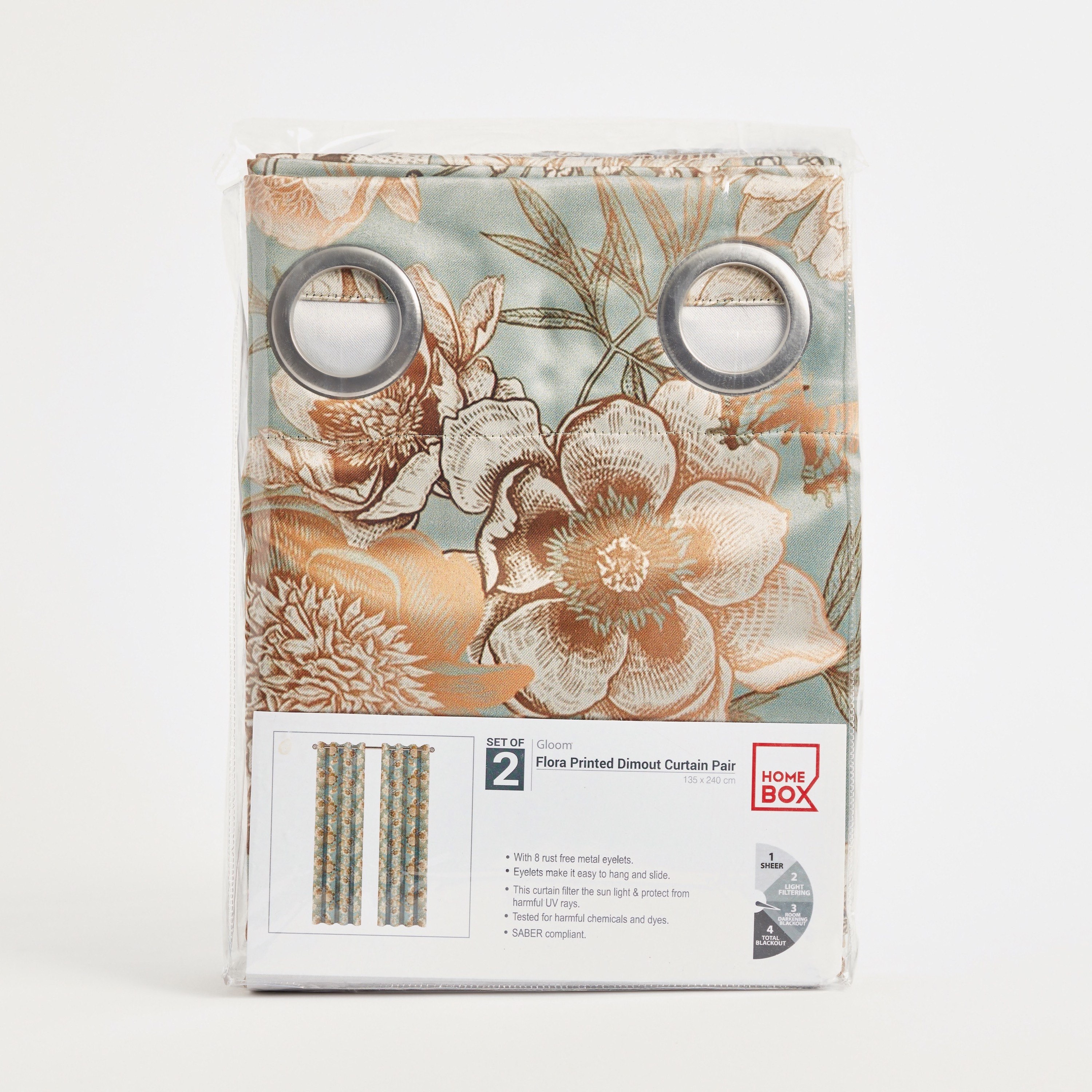 Gloom Flora 2-Piece Printed Dimout Curtain Pair - 135x240 cm-PROMO_HB_AE_B1G1_250925-image-5