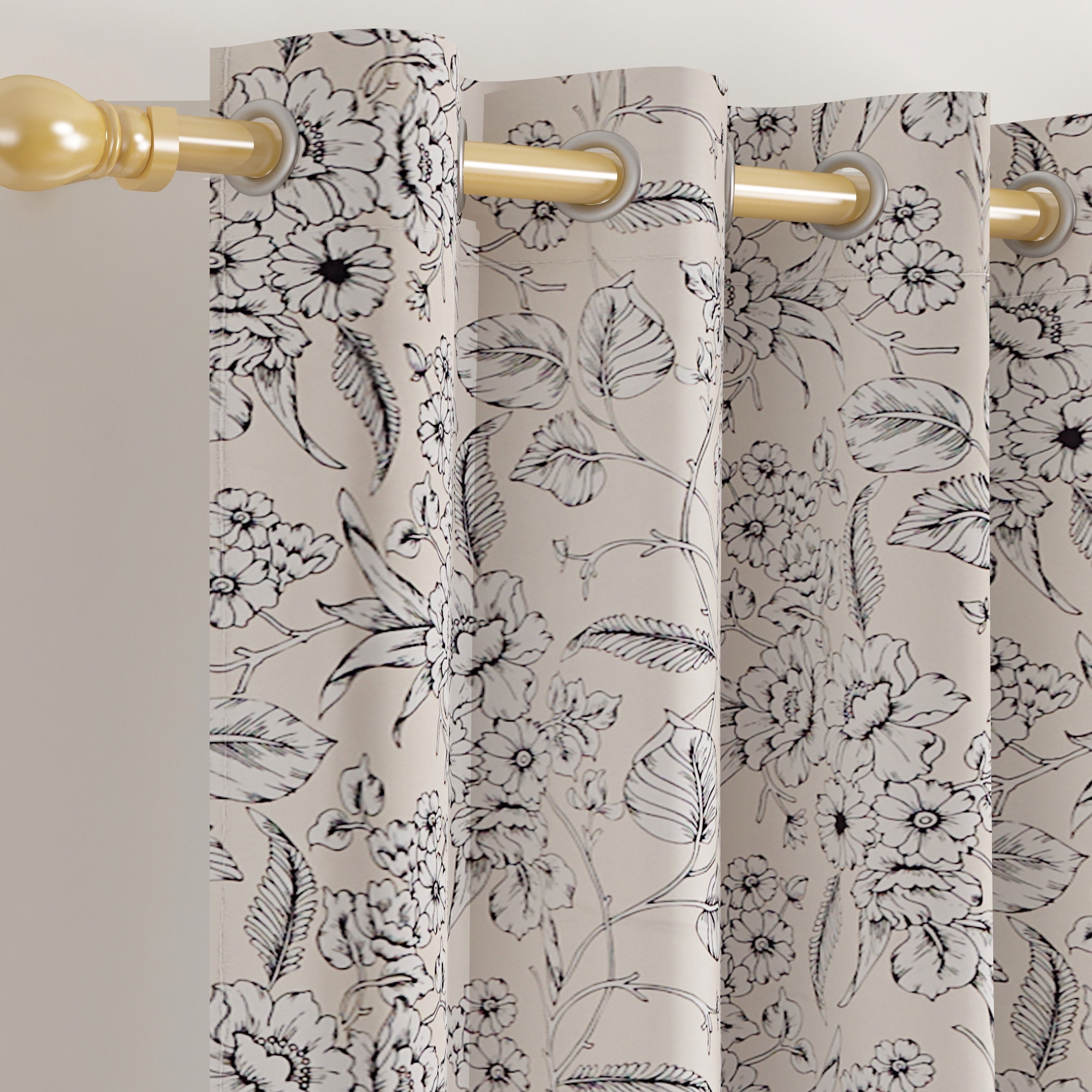 زوج ستائر معتمة بطبعات قطعتين من جلوم دورا - 135x240 سم-hbxhomeware-hbxdecorandfurnishings-image-4