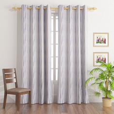 Gloom Loretta 2-Piece Printed Dimout Curtain Pair - 135x300 cm