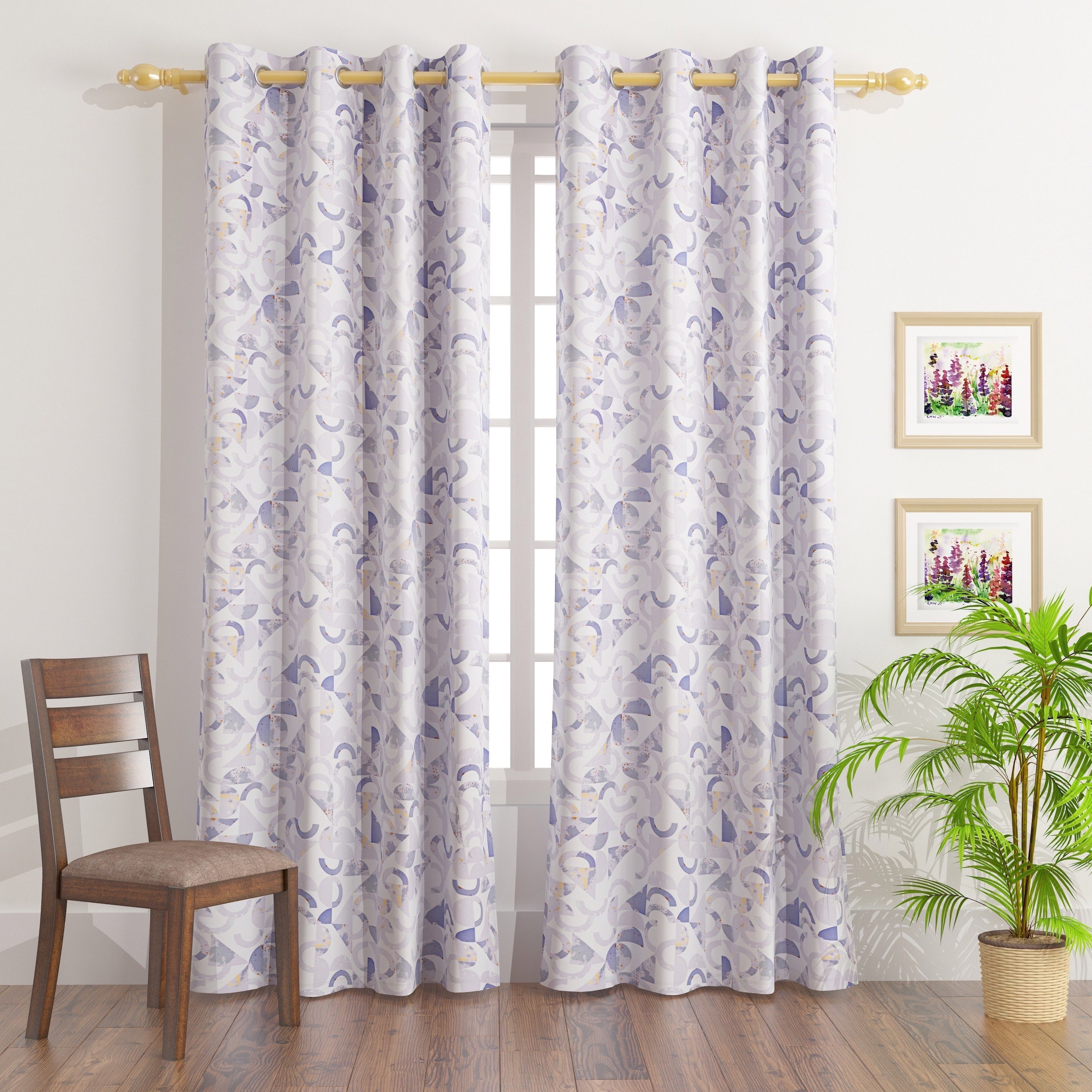 زوج ستائر معتمة بطبعات قطعتين من جلوم سارة - 135x300 سم-PROMO_HB_AE_B1G1_250925-image-1
