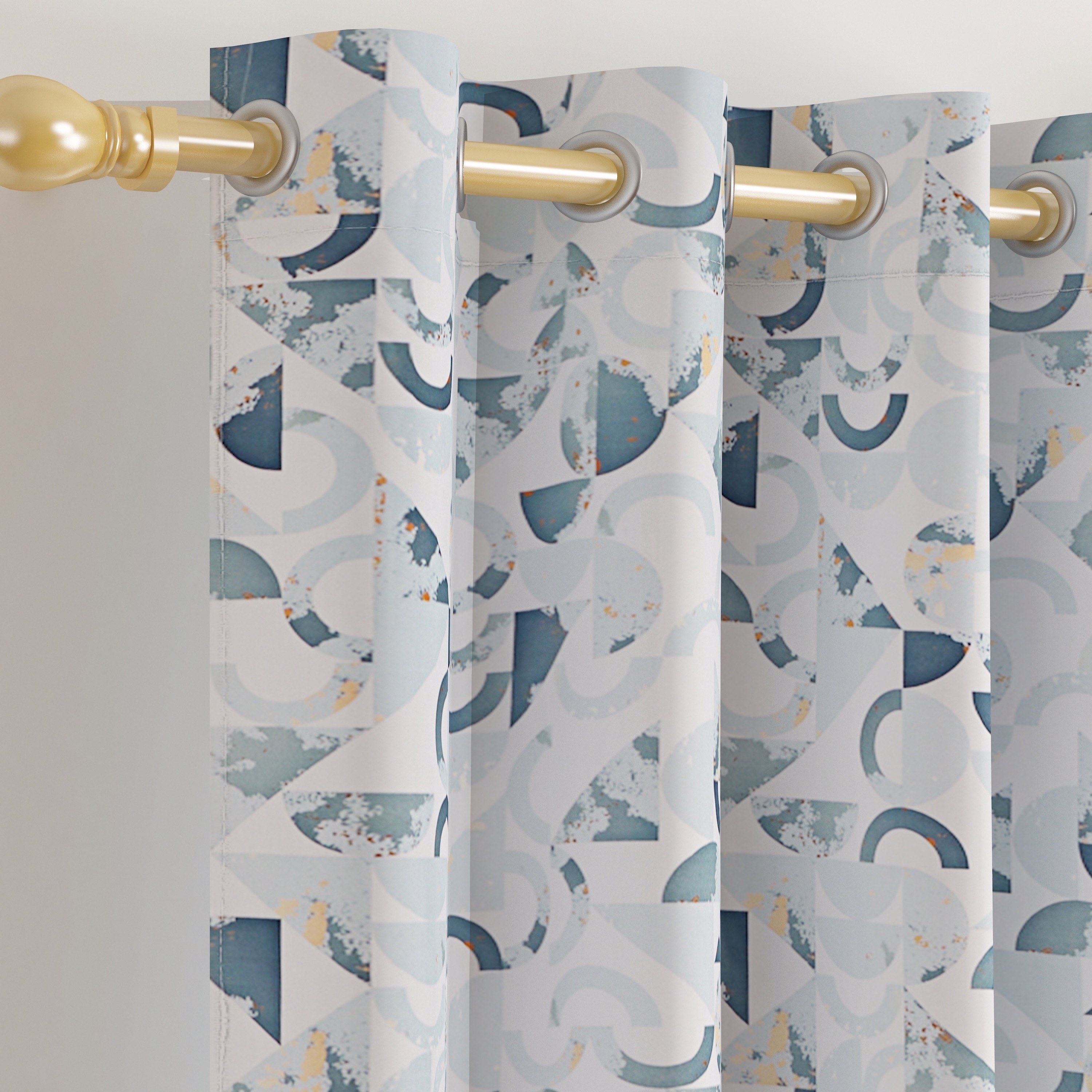 زوج ستائر معتمة بطبعات قطعتين من جلوم نورا - 135x300 سم-hbxhomeware-hbxdecorandfurnishings-image-2