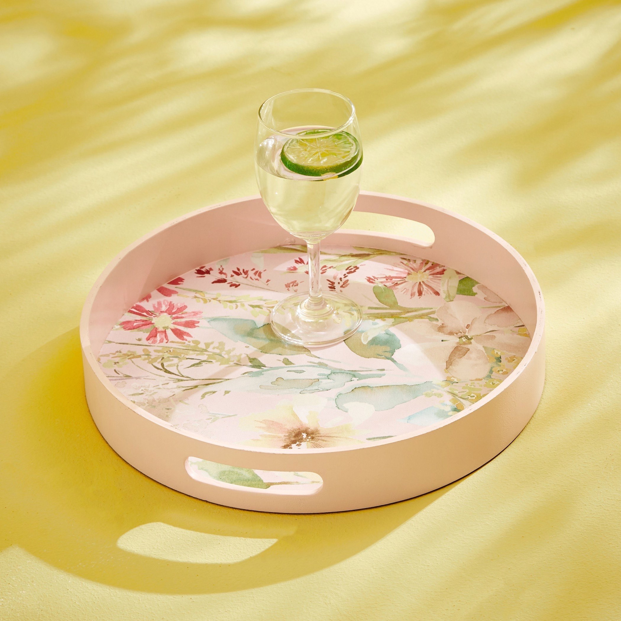 صينية مستديرة بتصميم أزهار من جاسبير - 30x30x5 سم-hbxhomeware-hbxdecorandfurnishings-image-1