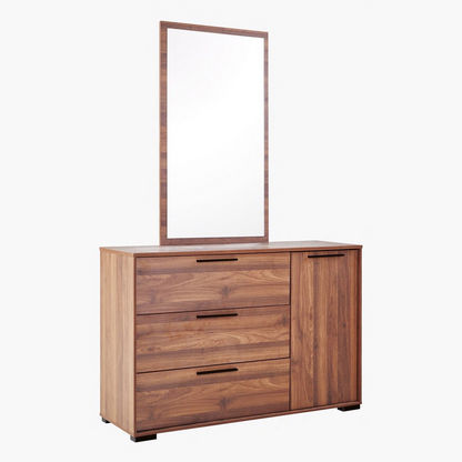 Patara 3-Drawer 1-Door Dresser without Mirror