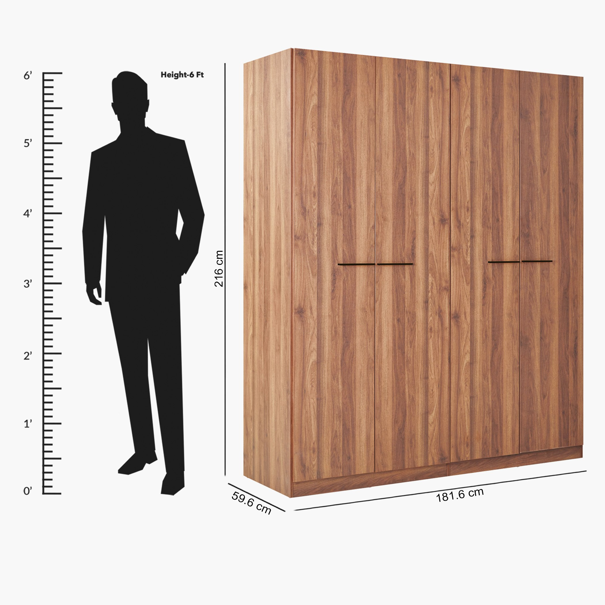 Patara 4-Door Wardrobe-hbxfurniture-wardrobes-image-9