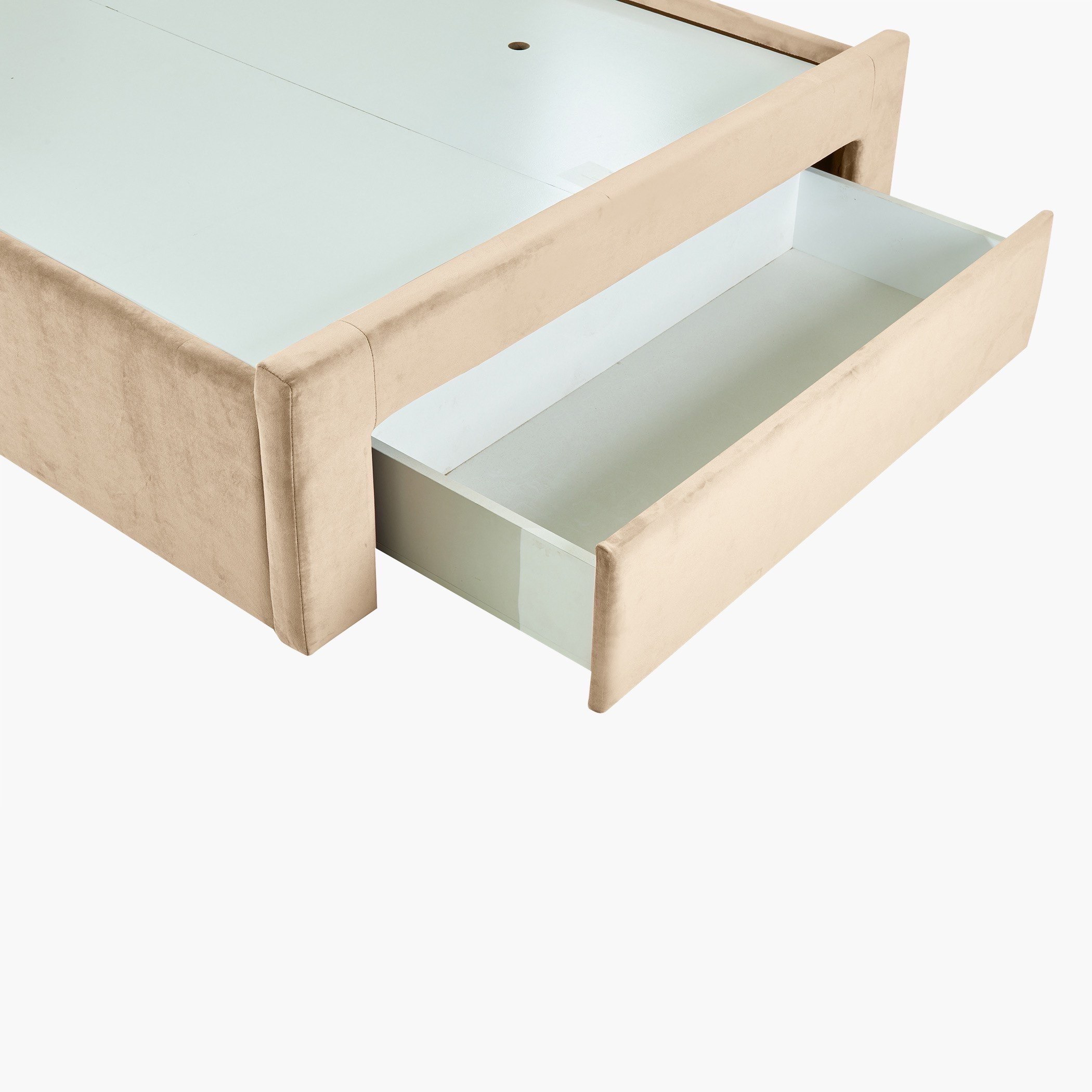 سرير مزدوج منجّد بتصميم صدفة ودرج من هالمستاد - 120x200 سم-hbxfurniture-kidsroom-kidsroomsets-twin-image-5