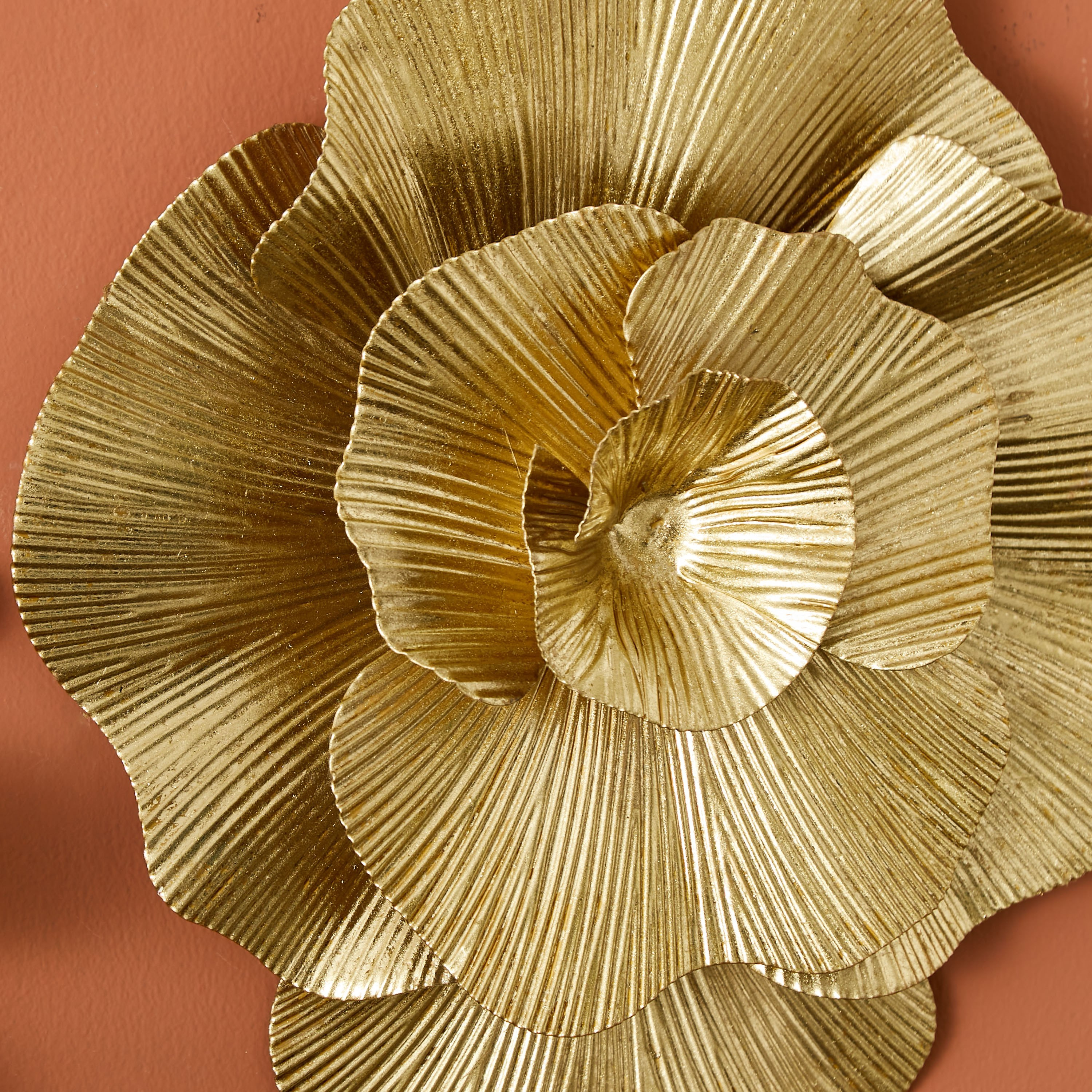 Walton Metal Flower Wall Accent - 34x8x34 cm-hbxdiningroom-walldecor-wallart-image-3