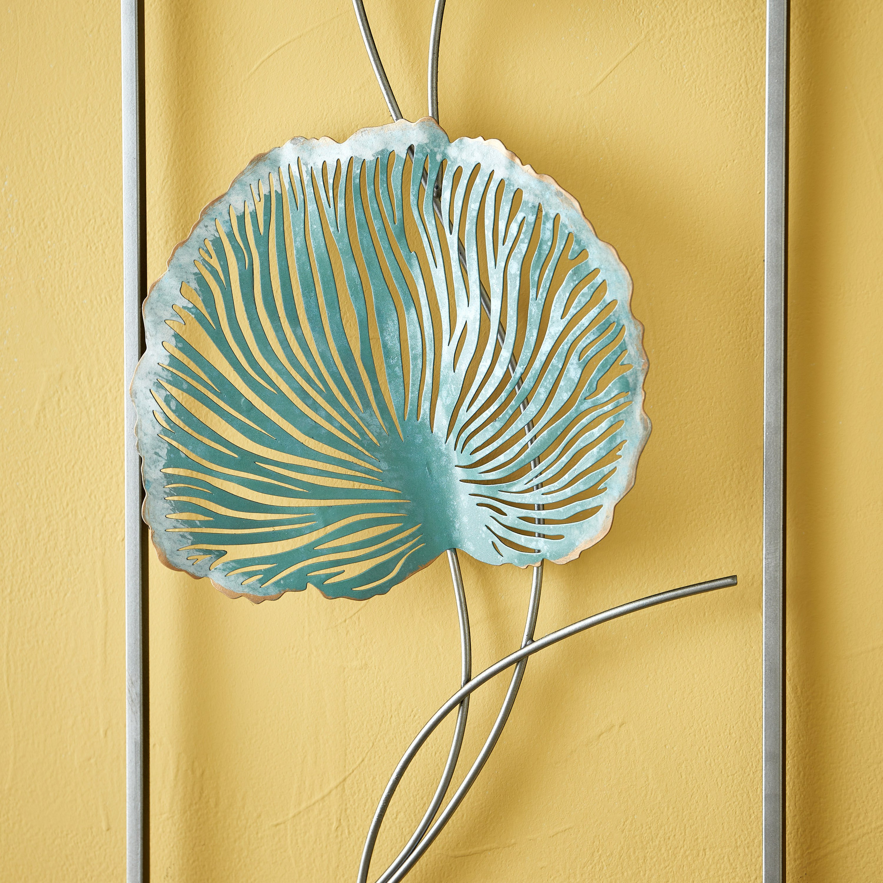 Walton Metal Lotus Sticks Wall Accent - 29x5x74 cm-hbxdiningroom-walldecor-wallart-image-3