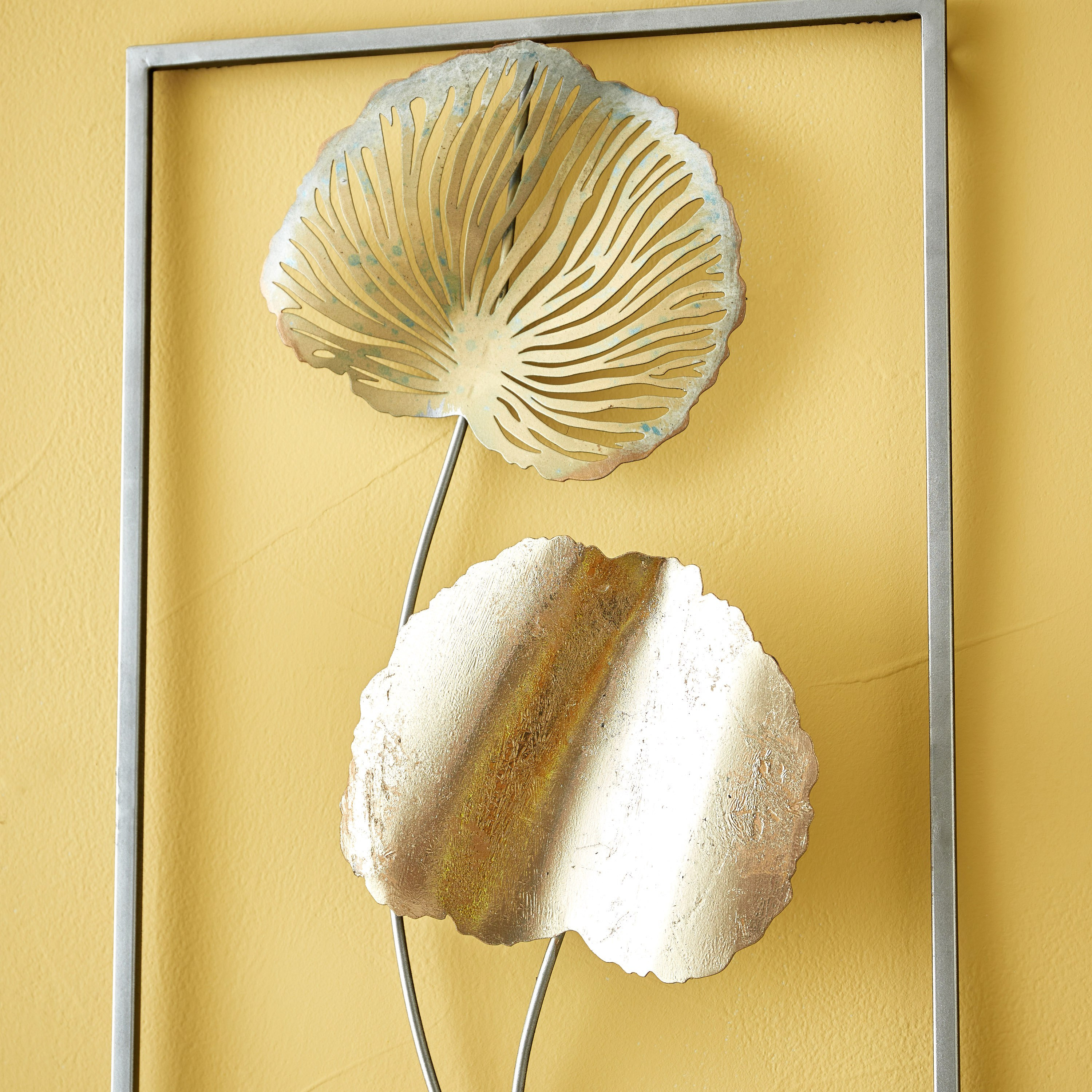 Walton Metal Lotus Sticks Wall Accent - 29x5x74 cm-hbxdiningroom-walldecor-wallart-image-4