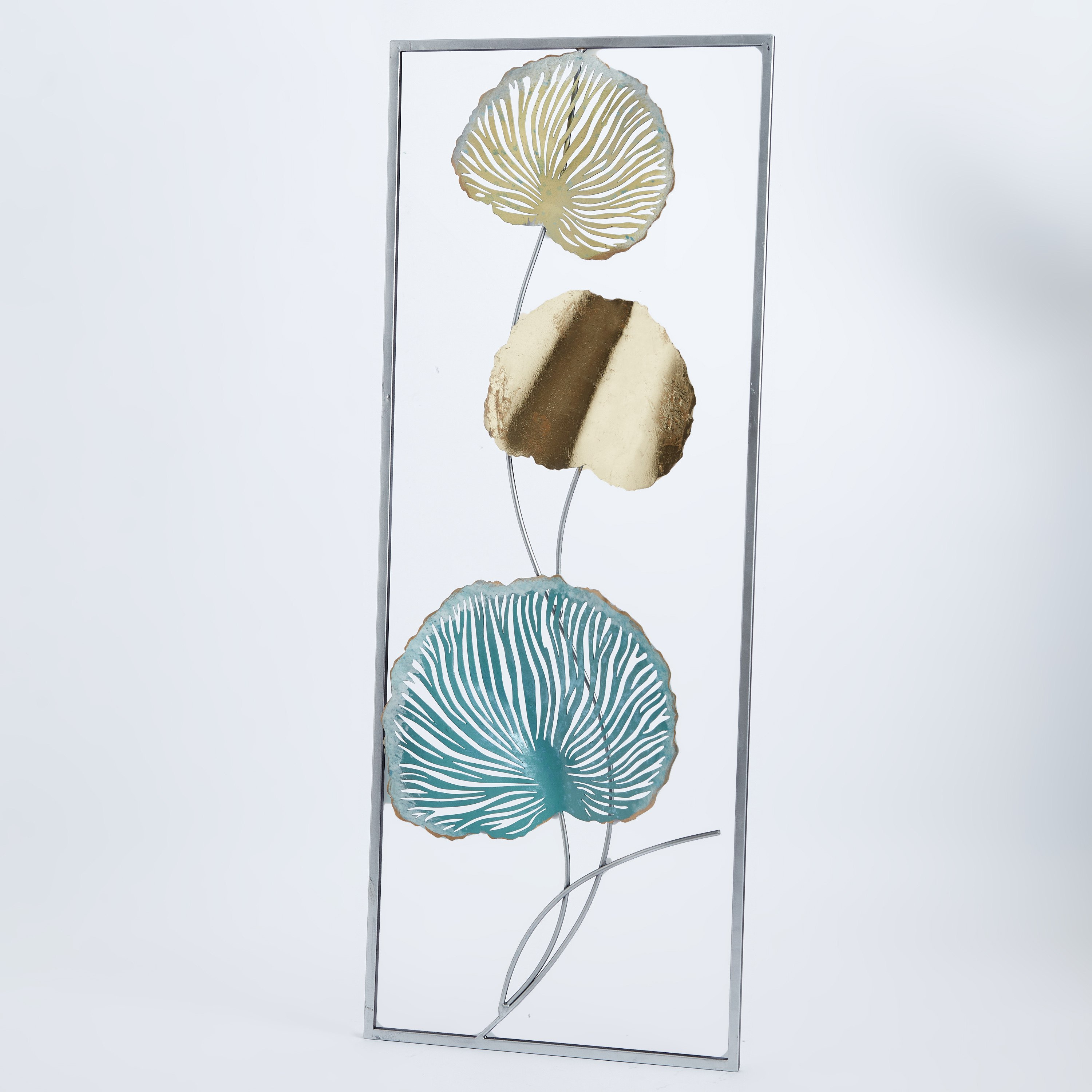 Walton Metal Lotus Sticks Wall Accent - 29x5x74 cm-hbxdiningroom-walldecor-wallart-image-6