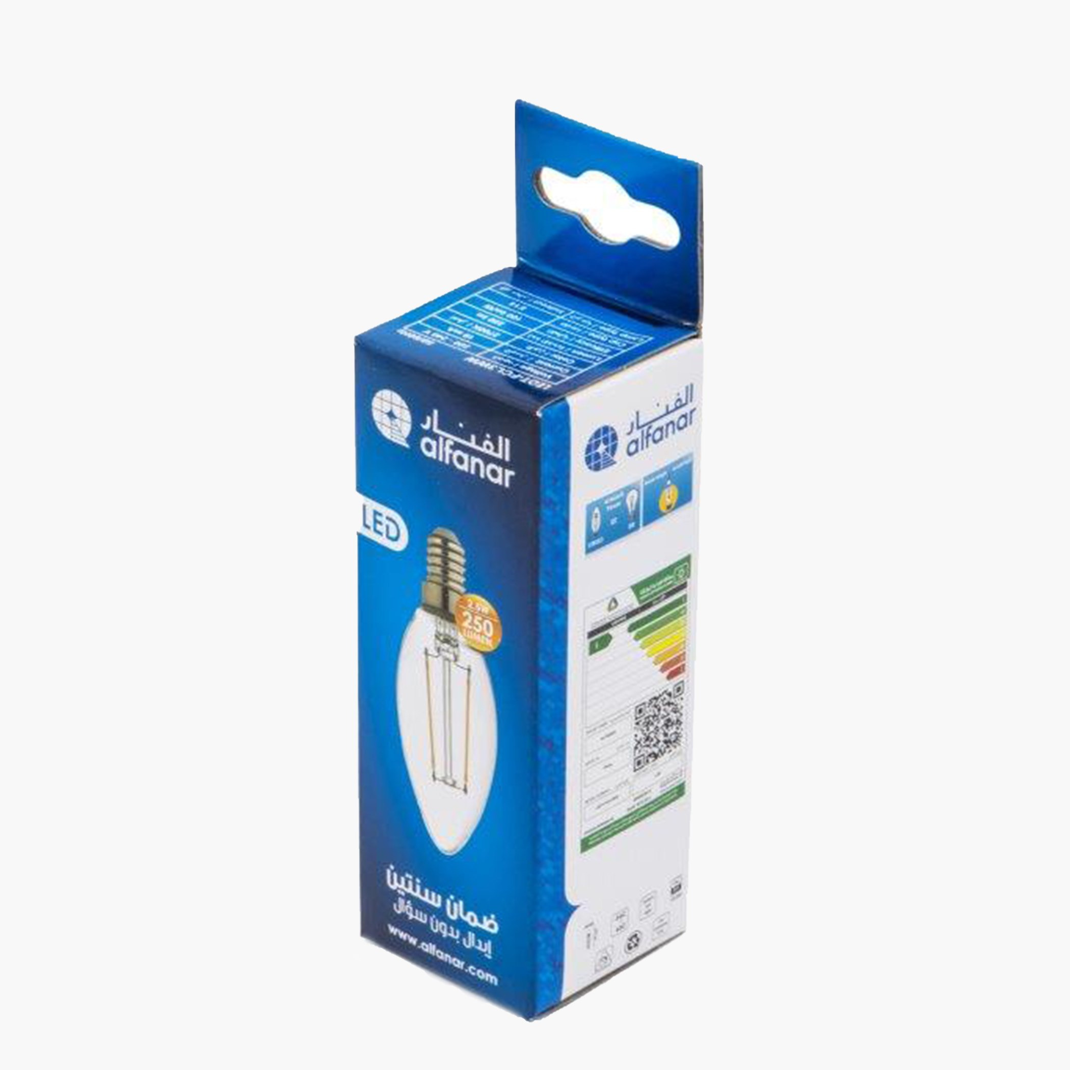 Lumos LED Filament Candle Bulb - E14 2.5W 250 lumen Warm White -PROMO_HB_AE_B1G1_250925-image-1