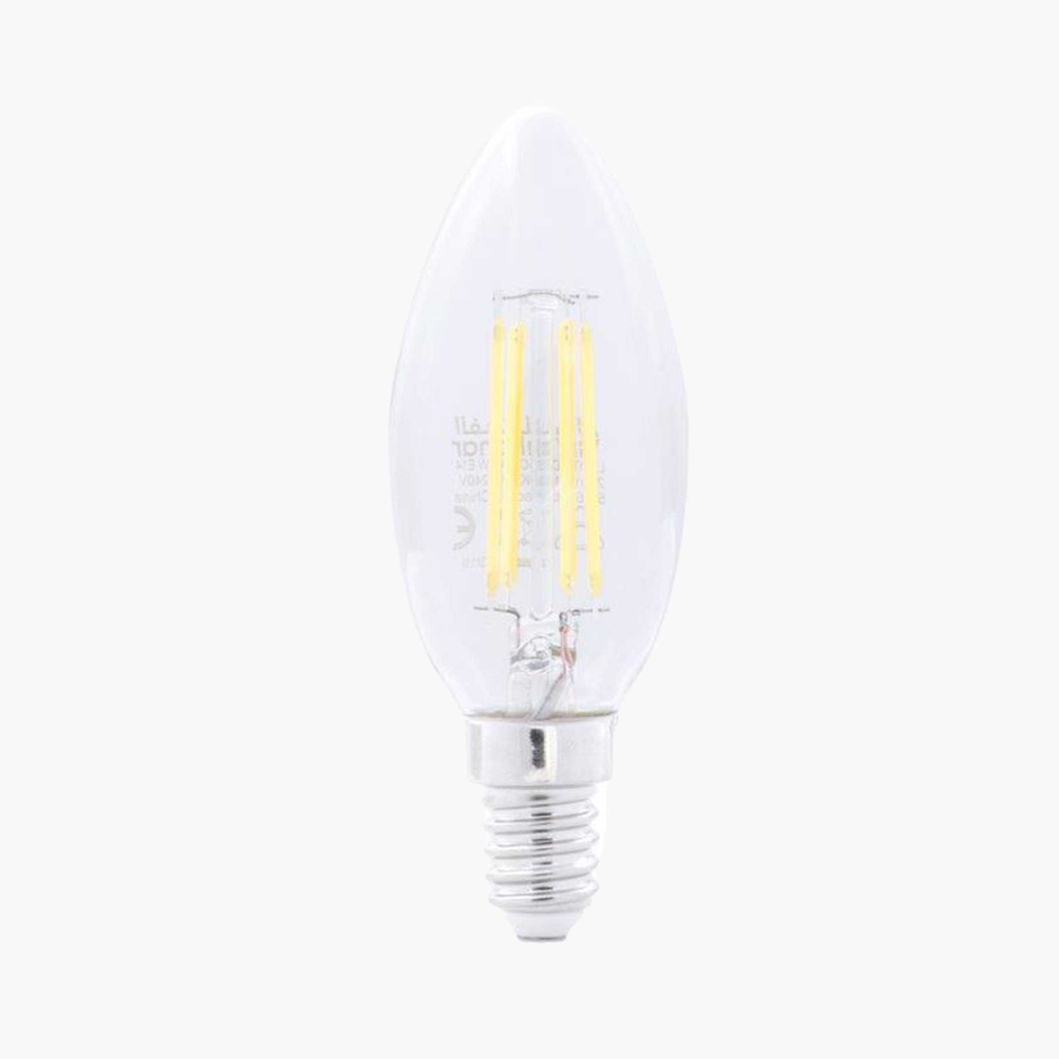 لمبة بتصميم شمعة بأسلاك إل إي دي من لوموس - إي 14 4.5 واط 470 لومن-hbxdiningroom-lighting-bulbs-image-2