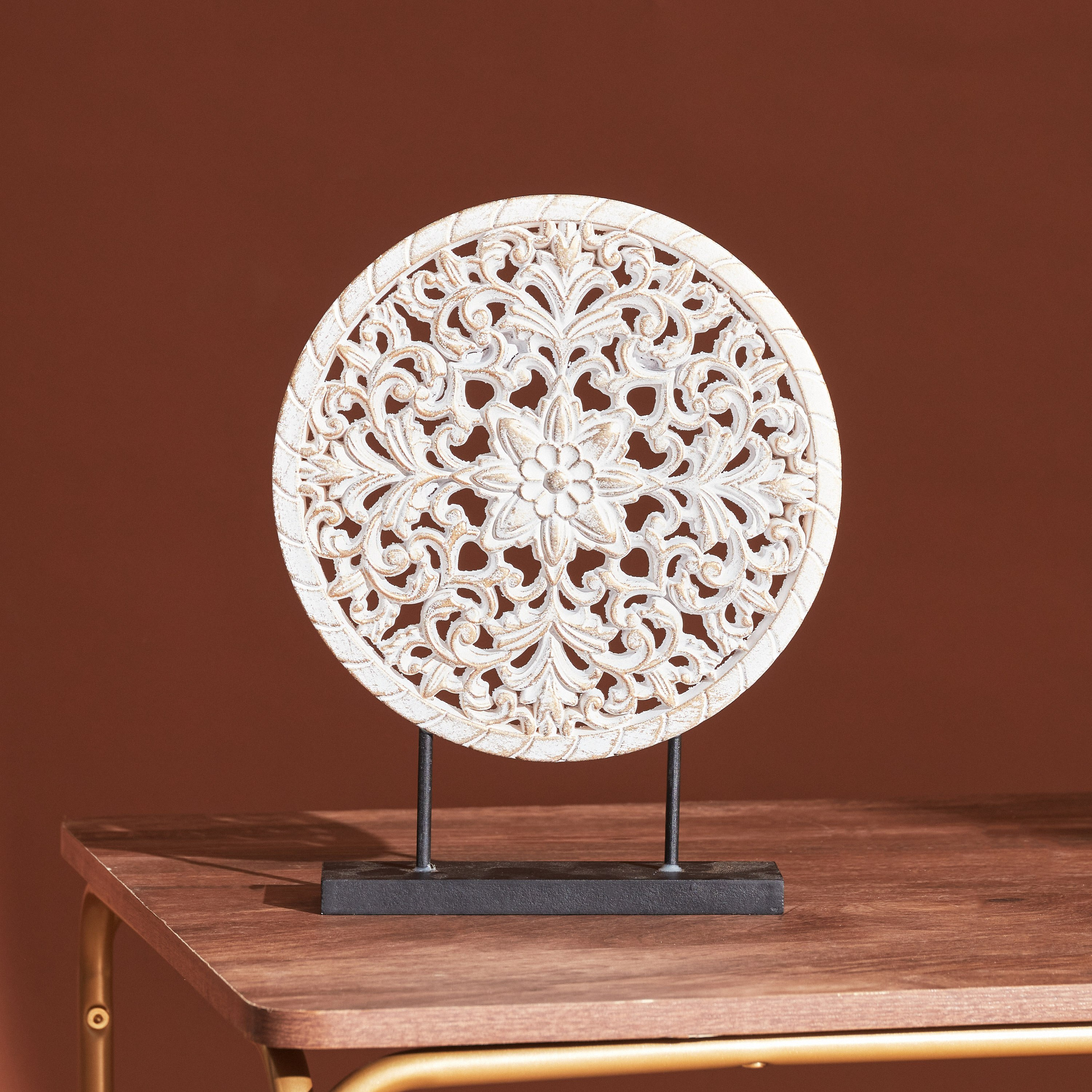 ديكور طاولة إم دي إف من زيلا - 25x6x32 سم-hbxhomeware-homedecor-figurinesandornaments-image-2