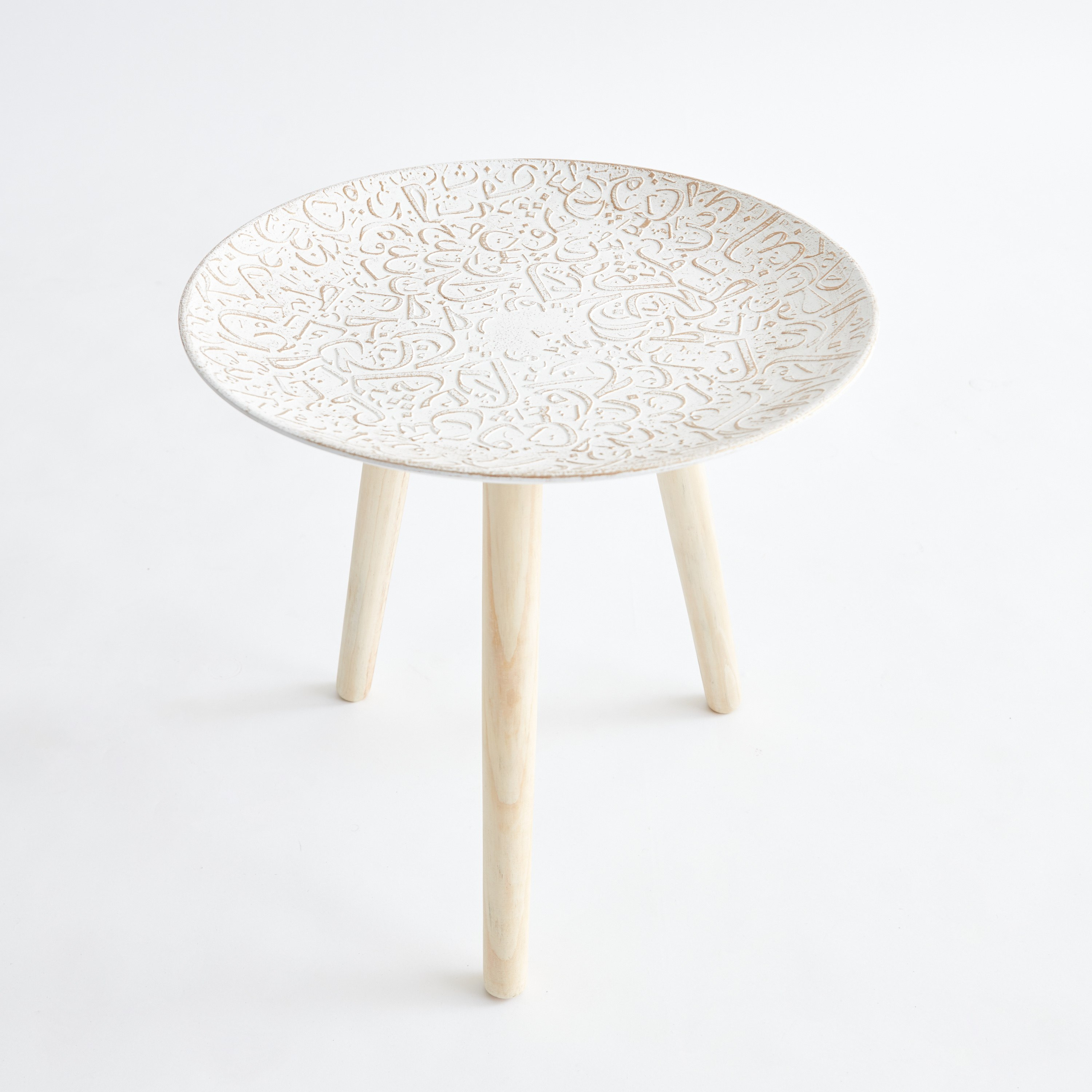 زينة طاولة إم دي إف من زيلا - 40x40x34 سم-hbxdecorandfurnishings-tabletop-serveware-image-7