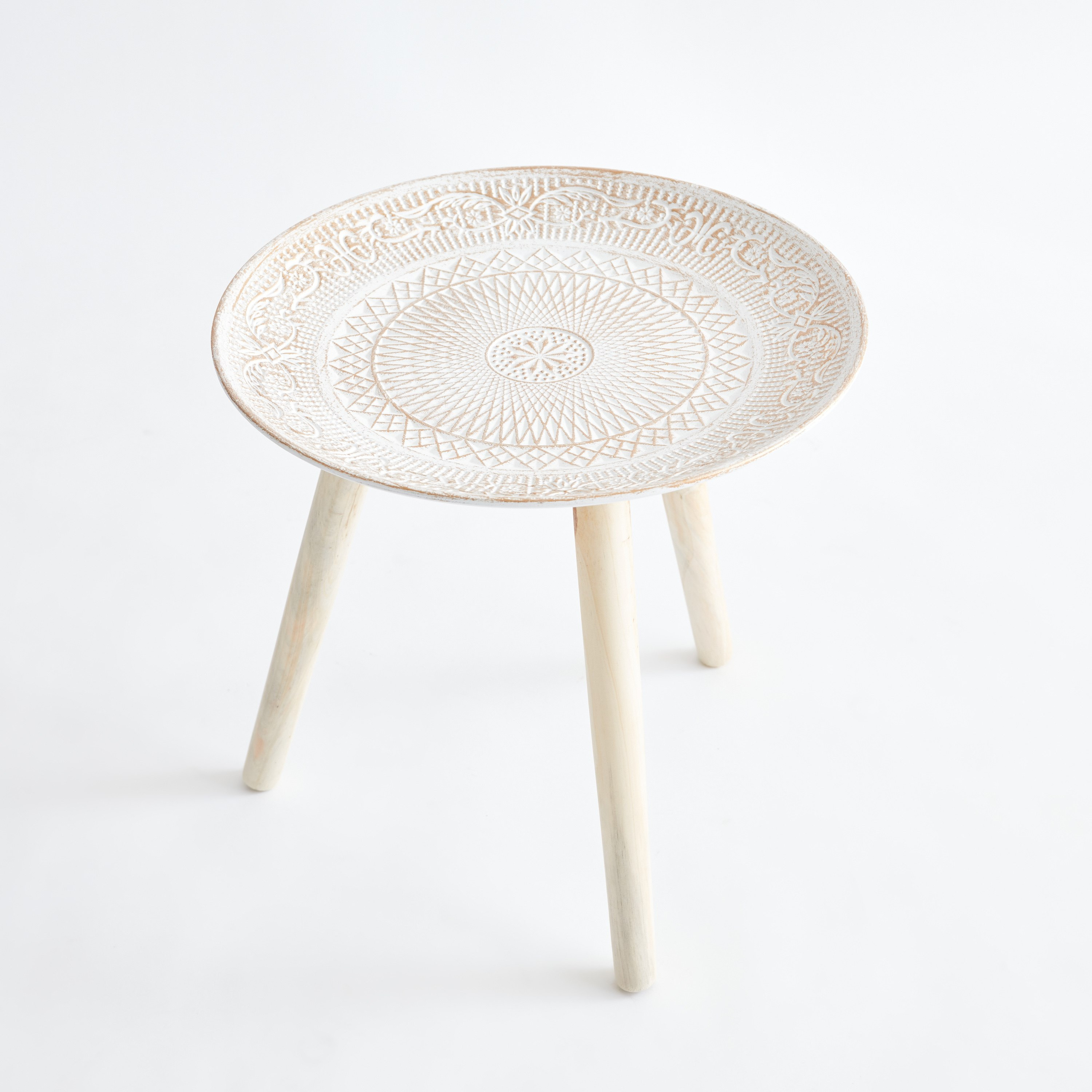زينة طاولة إم دي إف من زيلا - 40x40x34 سم-hbxdecorandfurnishings-tabletop-serveware-image-7