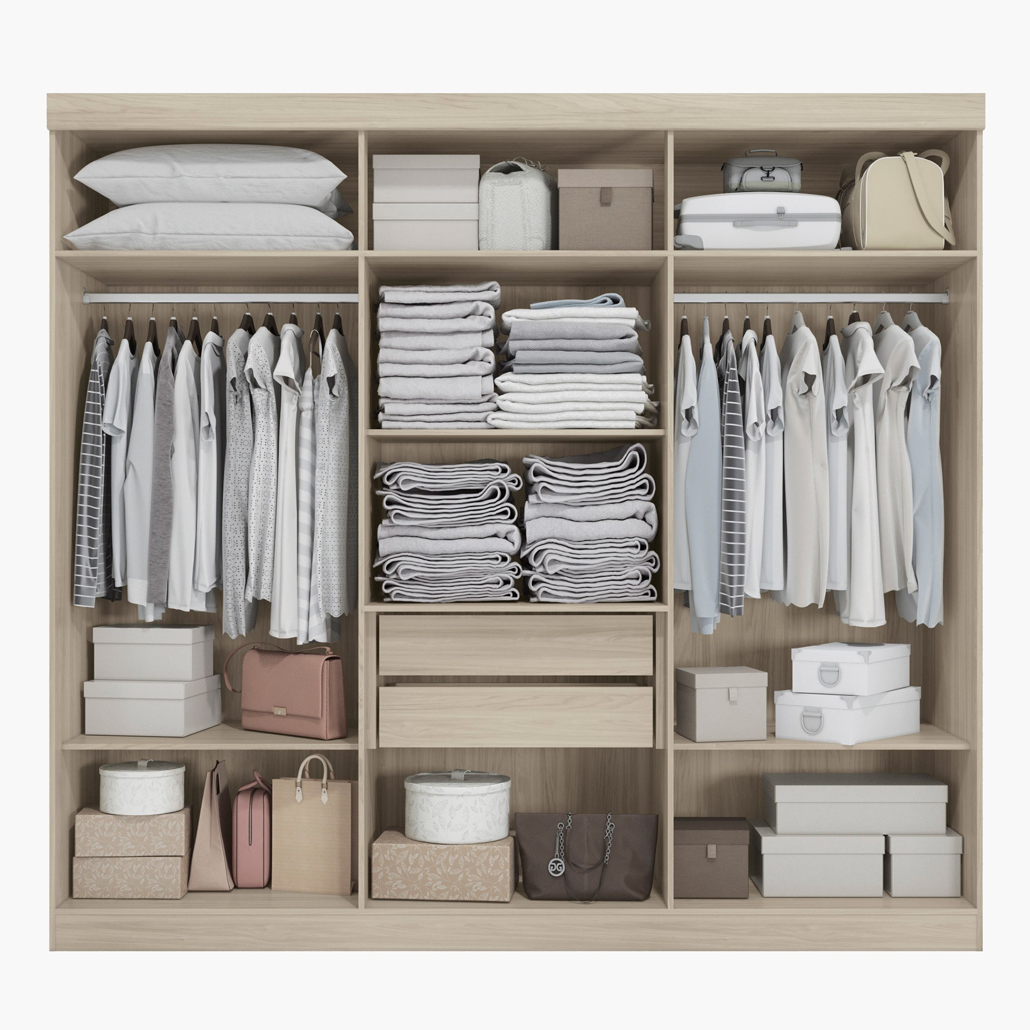 خزانة ملابس بـ6 أبواب و2 مرآة من فلوريدا-hbxfurniture-wardrobes-image-5