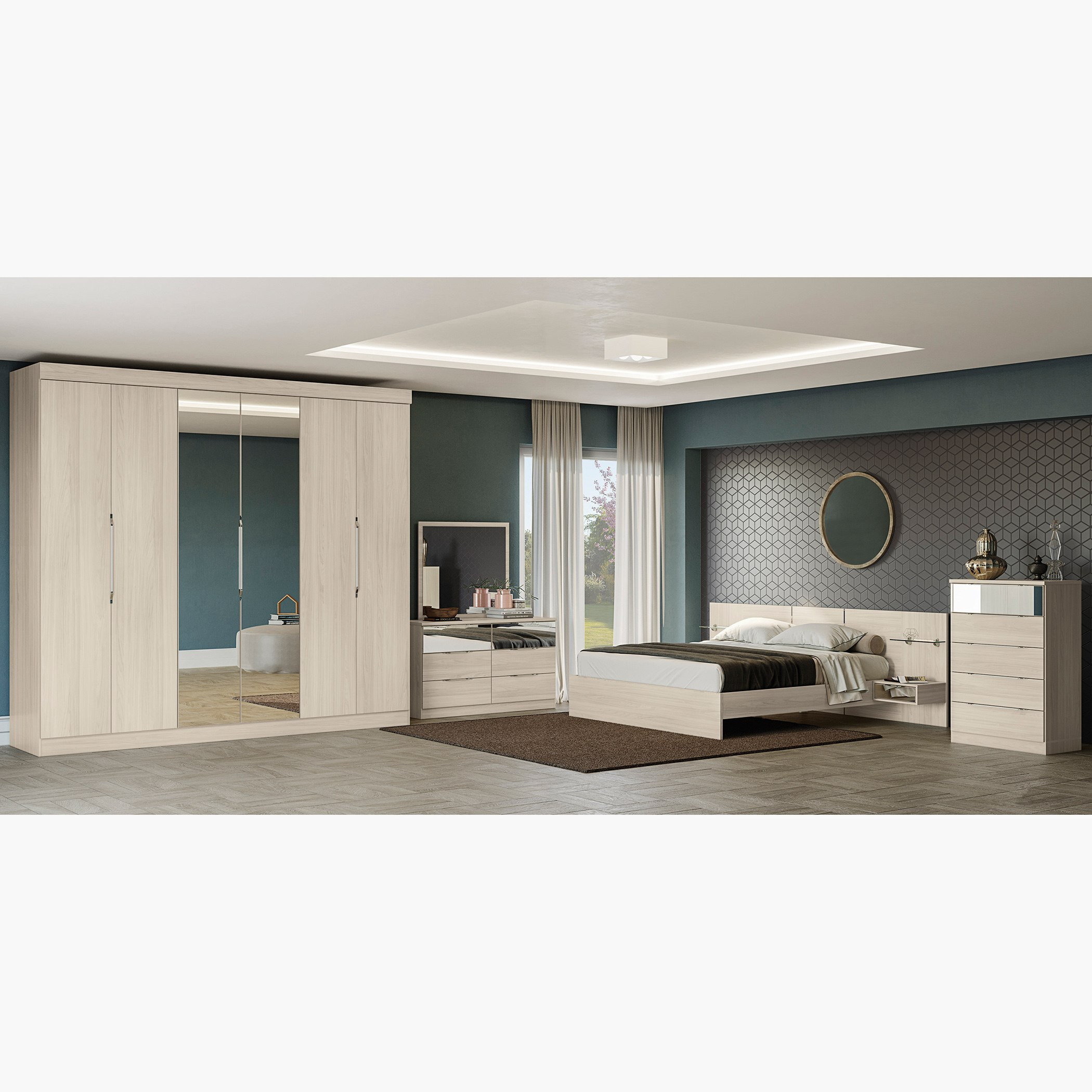 خزانة ملابس بـ6 أبواب و2 مرآة من فلوريدا-hbxfurniture-wardrobes-image-7
