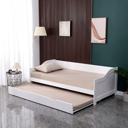 سرير نهاري فردي مع سرير يسحب للخارج من ستوفا - 190x90 سم