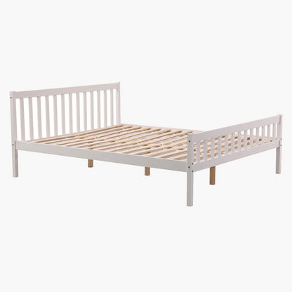Stova Roma Queen Solid Wood Bed - 160x200 cms