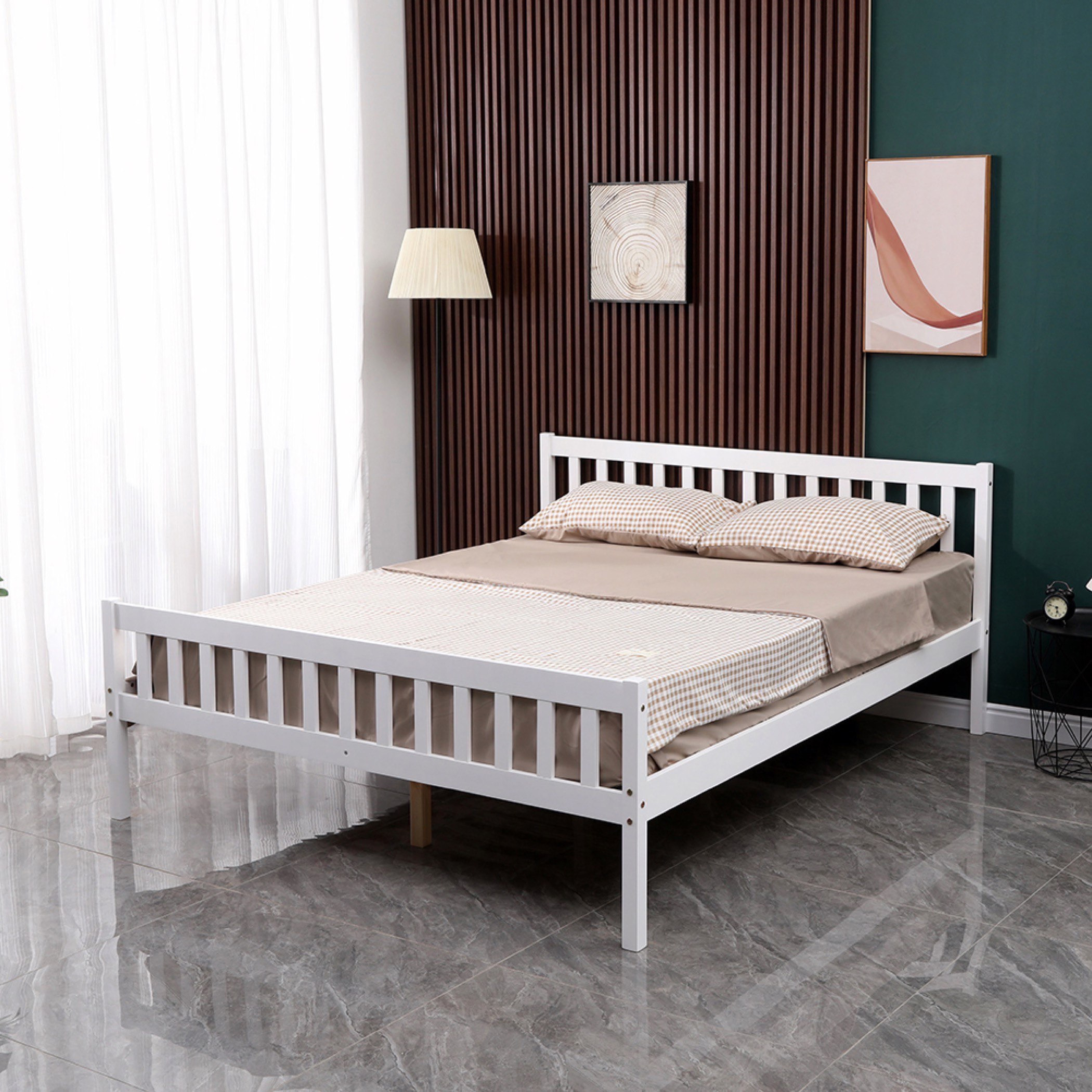 سرير كوين من الخشب الصلب - ستوفا روما من موڤو - 160x200 سم-hbxbedroom-bedsandbedsets-beds-queen-image-2