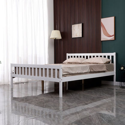 سرير خشب صلب كوين من ستوفا روما - 160x200 سم