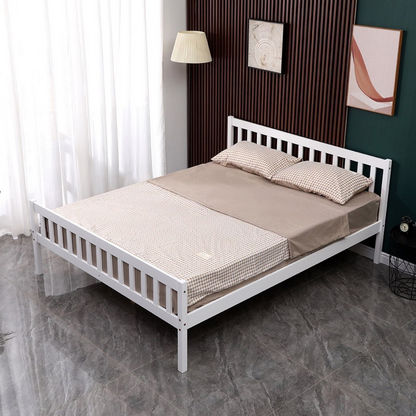 سرير خشب صلب كوين من ستوفا روما - 160x200 سم