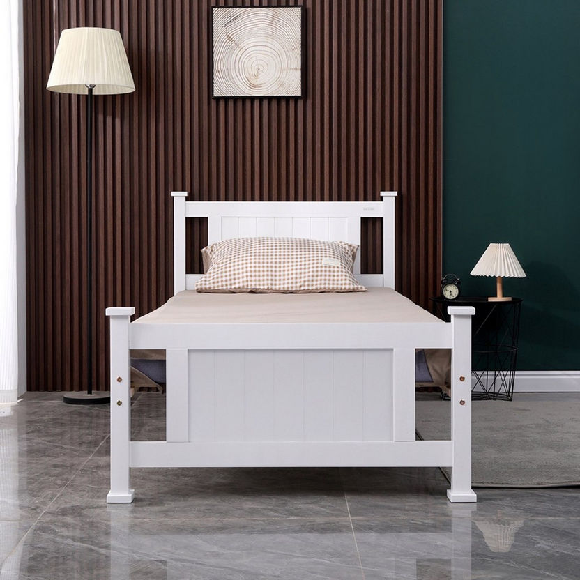 Stova Nova Single Solid Wood Bed - 90x200 cm-Single-image-0
