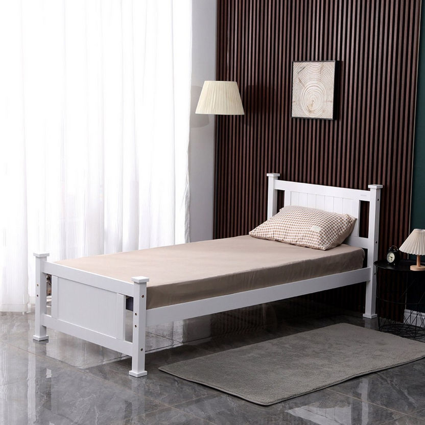 Stova Nova Single Solid Wood Bed - 90x200 cm-Single-image-2