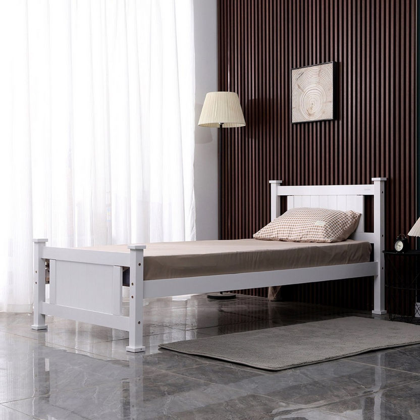 Stova Nova Single Solid Wood Bed - 90x200 cm-Single-image-3