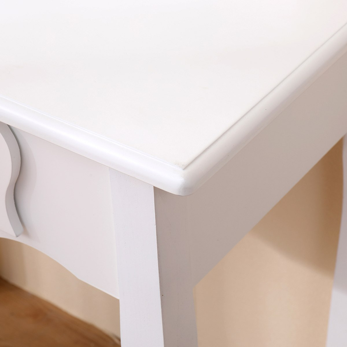 طاولة تزيين 3 أدراج مع مرآة ومقعد - برنسيس فانيتي من موڤو -hbxfurniture-kidsroom-kidsdressersandmirrors-image-14