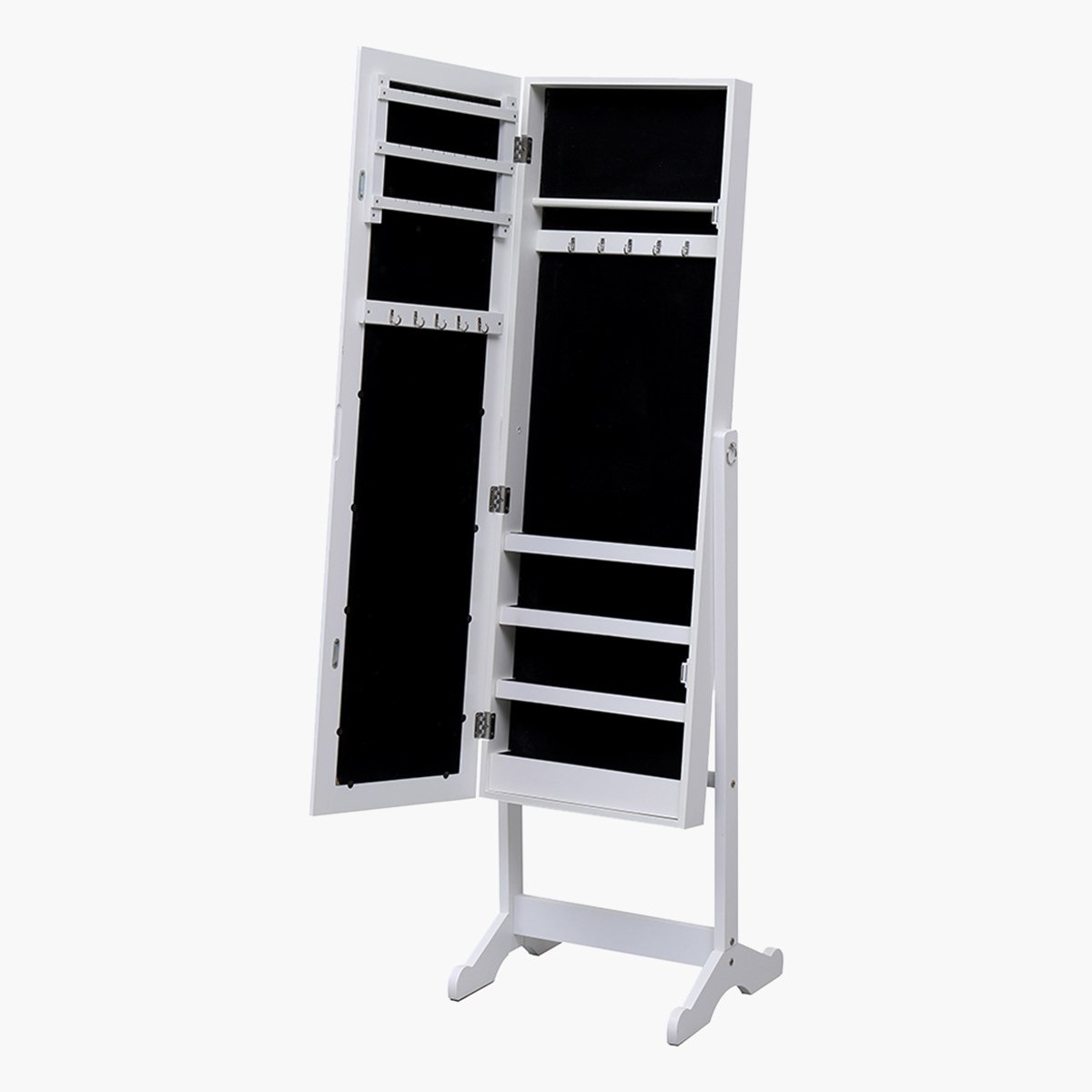 مرآة أرضية قائمة مع خزانة مجوهرات من برينسيس-hbxfurniture-kidsroom-kidsdressersandmirrors-image-19