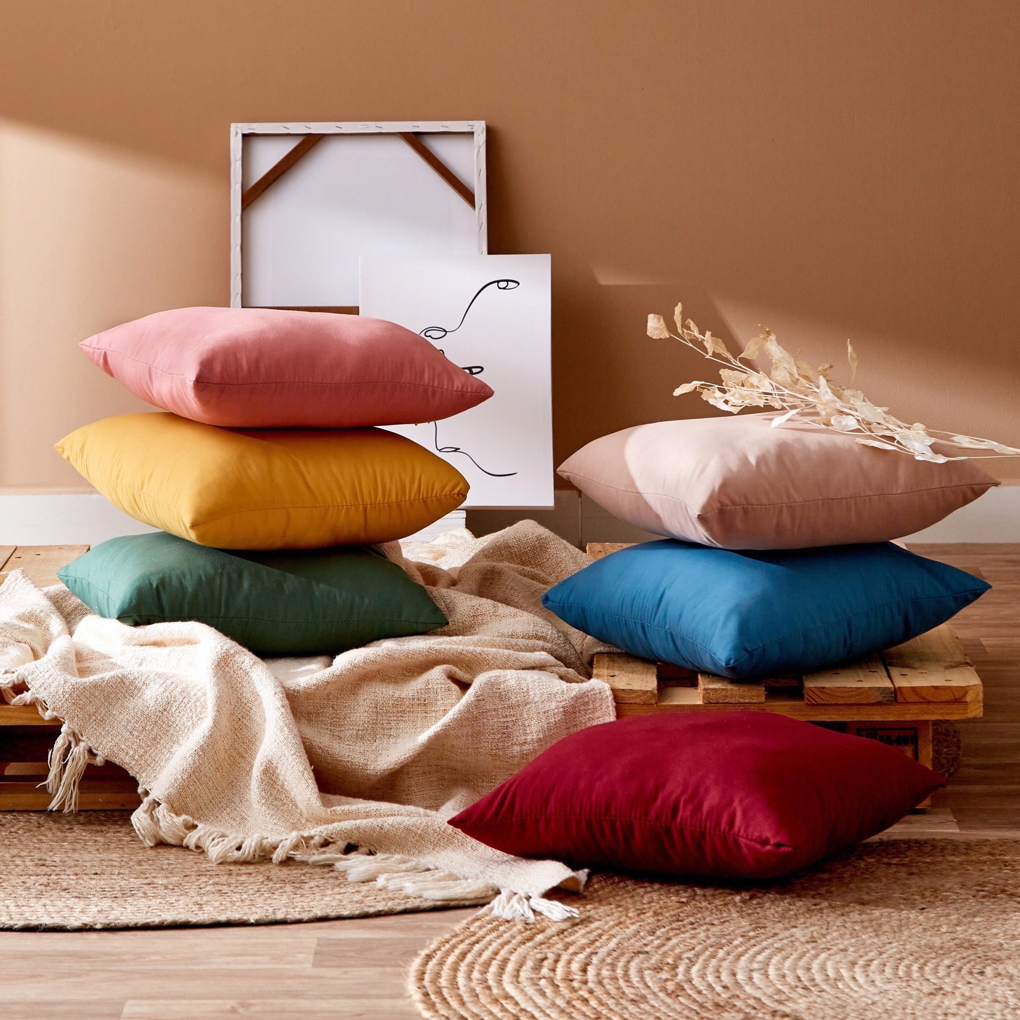 وسادة محشوة بألياف دقيقة من أكسيس - 40x40 سم-hbxlivingroom-furnishings-cushionsandcovers-filledcushions-image-3