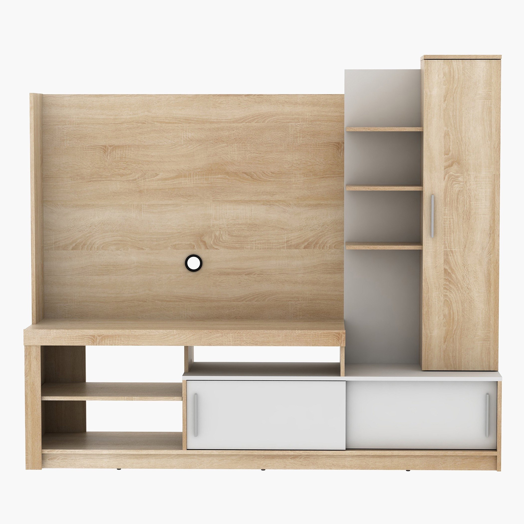 وحدة حائط للتلفزات حتى 50 بوصة من بروك-hbxlivingroom-mediaunitsandstorage-wallunits-image-5