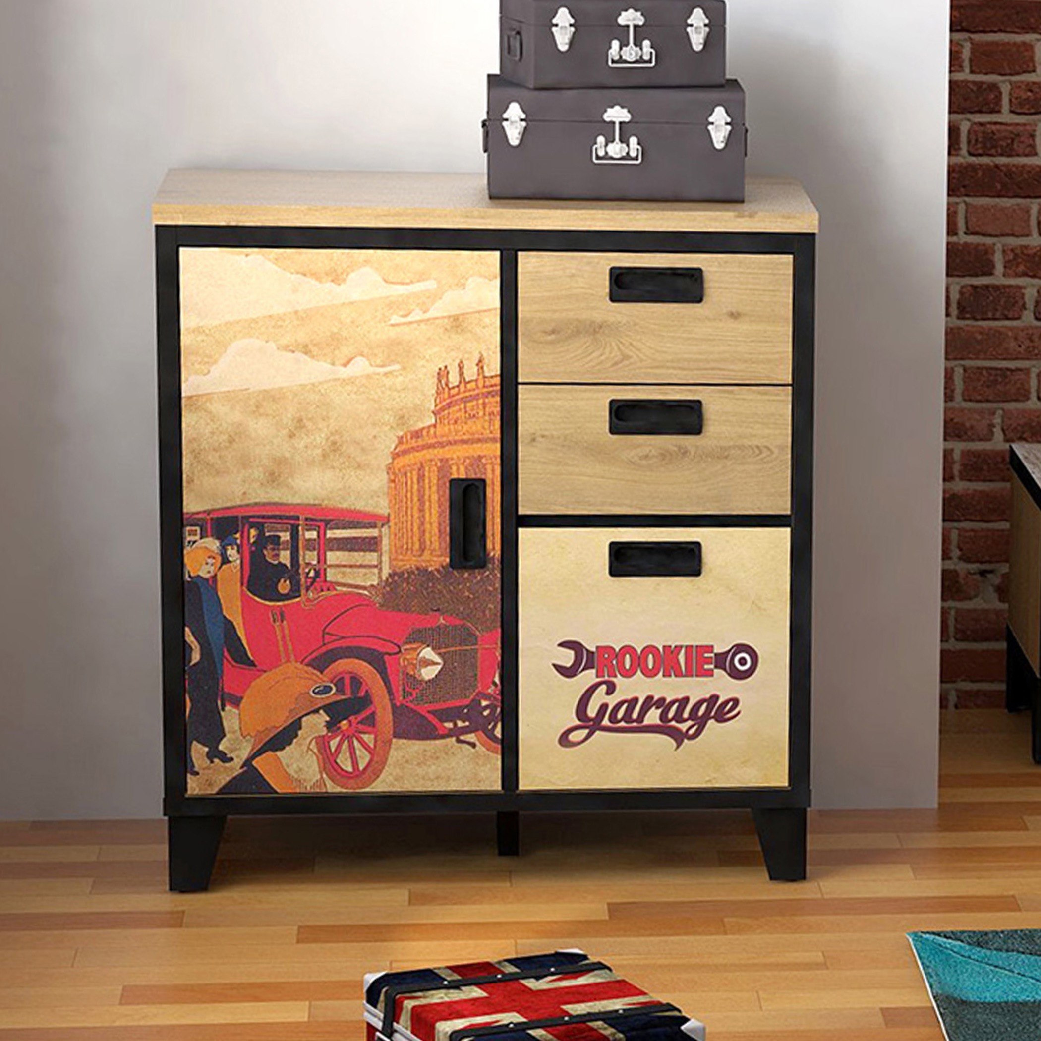 وحدة تخزين 2 درج وبابين - كولورادو من موڤو-hbxkidsandyouth-dressersandchests-chestofdrawers-image-1