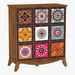 Kutch Chest of 3-Drawers with 6 Doors-Chest of Drawers-thumbnailMobile-2