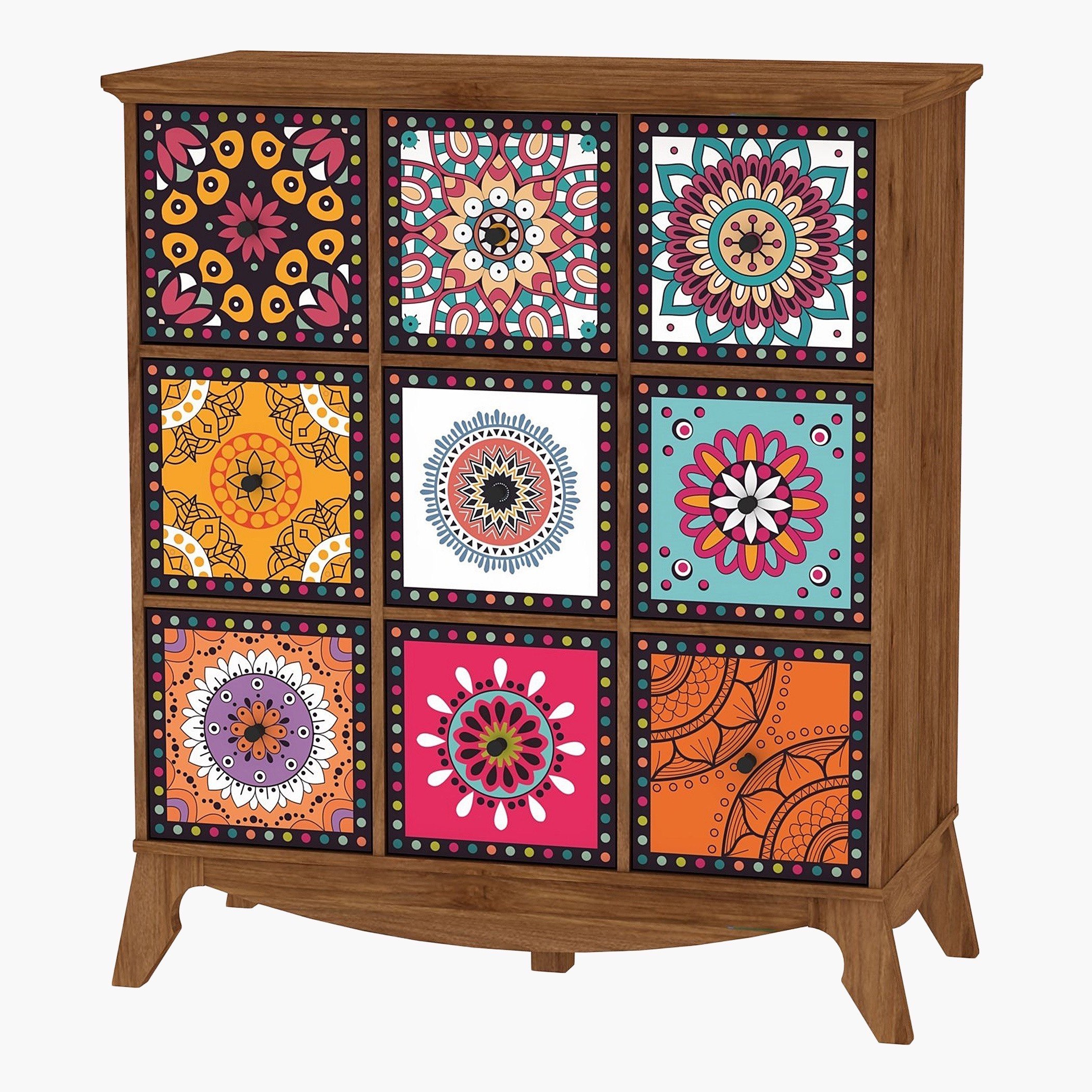 وحدة تخزين 3 أدراج و6 أبواب - كوتش من موڤو-hbxfurniture-dressersandchests-chestofdrawers-image-4