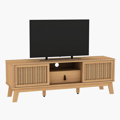 Harp 2-Door 1-Drawer TV Unit for TVs up to 50 inches