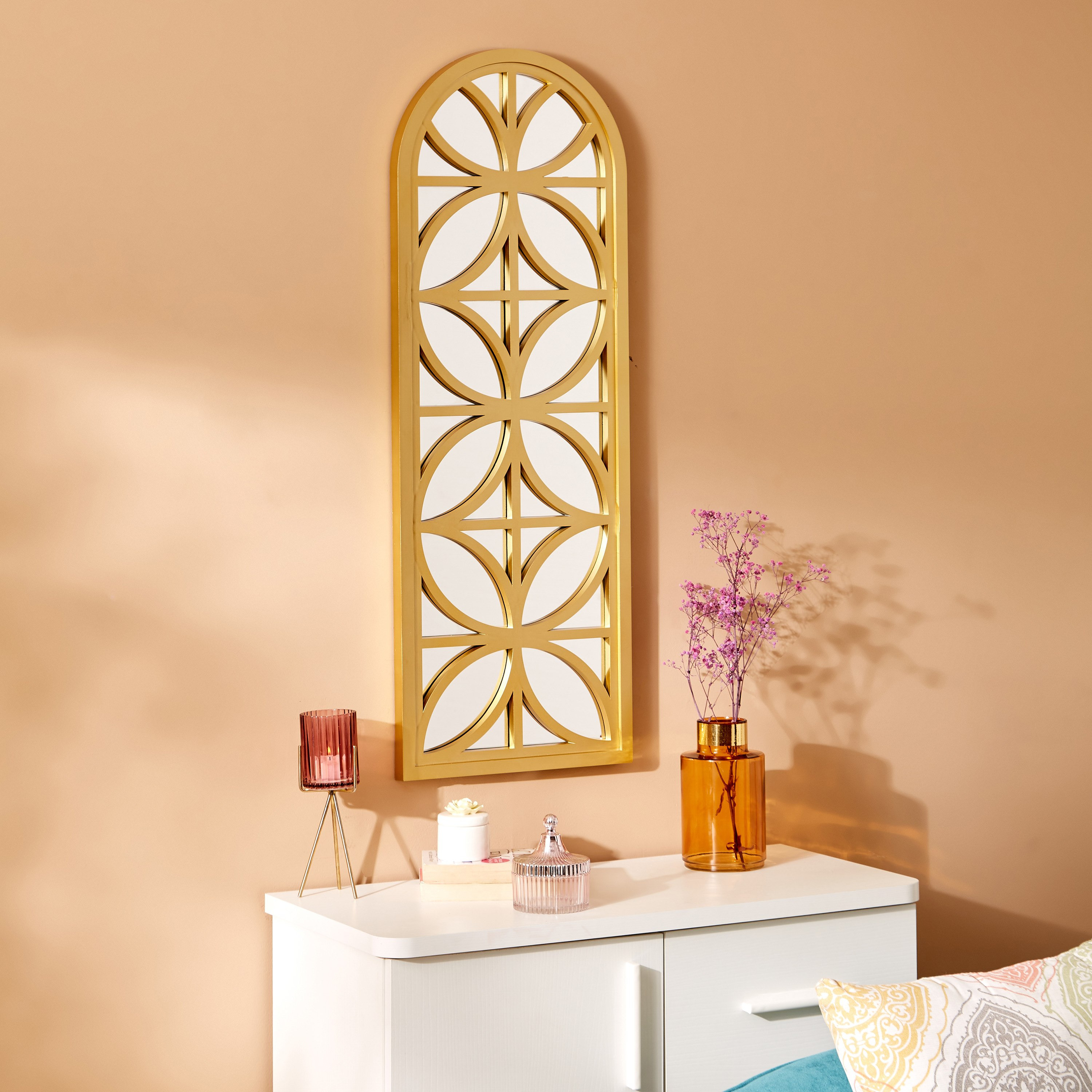 مرآة حائط مزينة من فيينا - 36x3x101 سم-PROMO_HB_AE_B1G1_250925-image-4