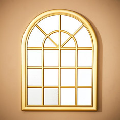 مرآة حائط بتصميم نافذة من فيينا - 46x3x61 سم