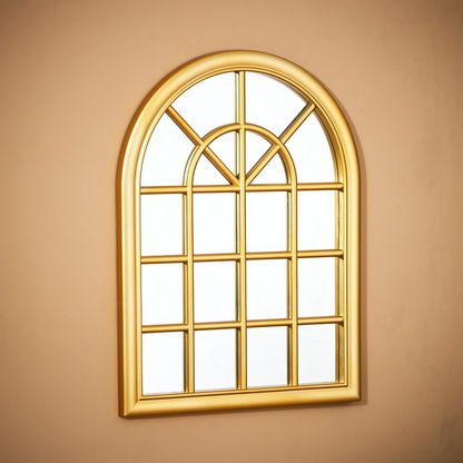 مرآة حائط بتصميم نافذة من فيينا - 46x3x61 سم