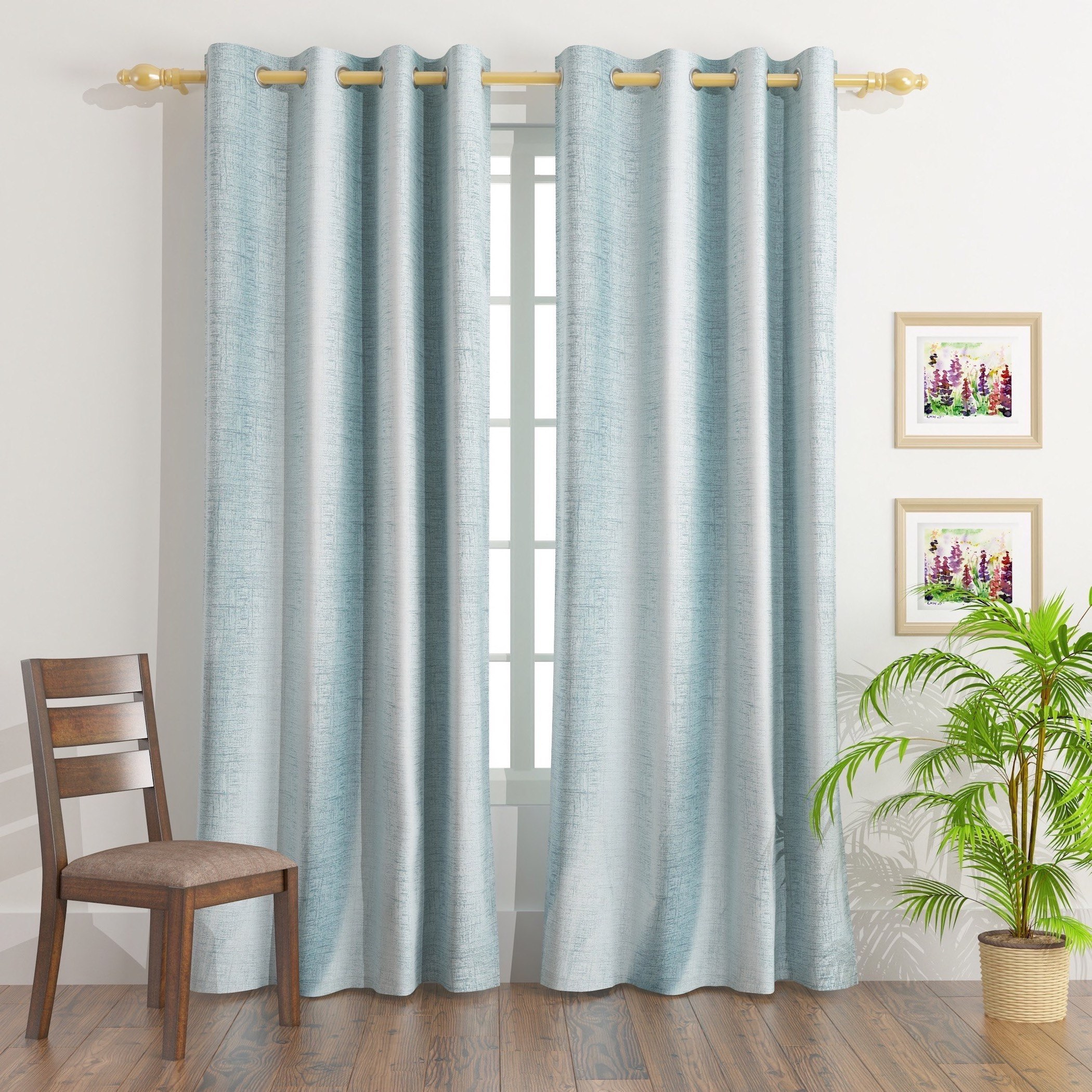 Martha 2-Piece Jacquard Blackout Curtain Set - 140x300 cm-hbxhomeware-hbxdecorandfurnishings-image-1