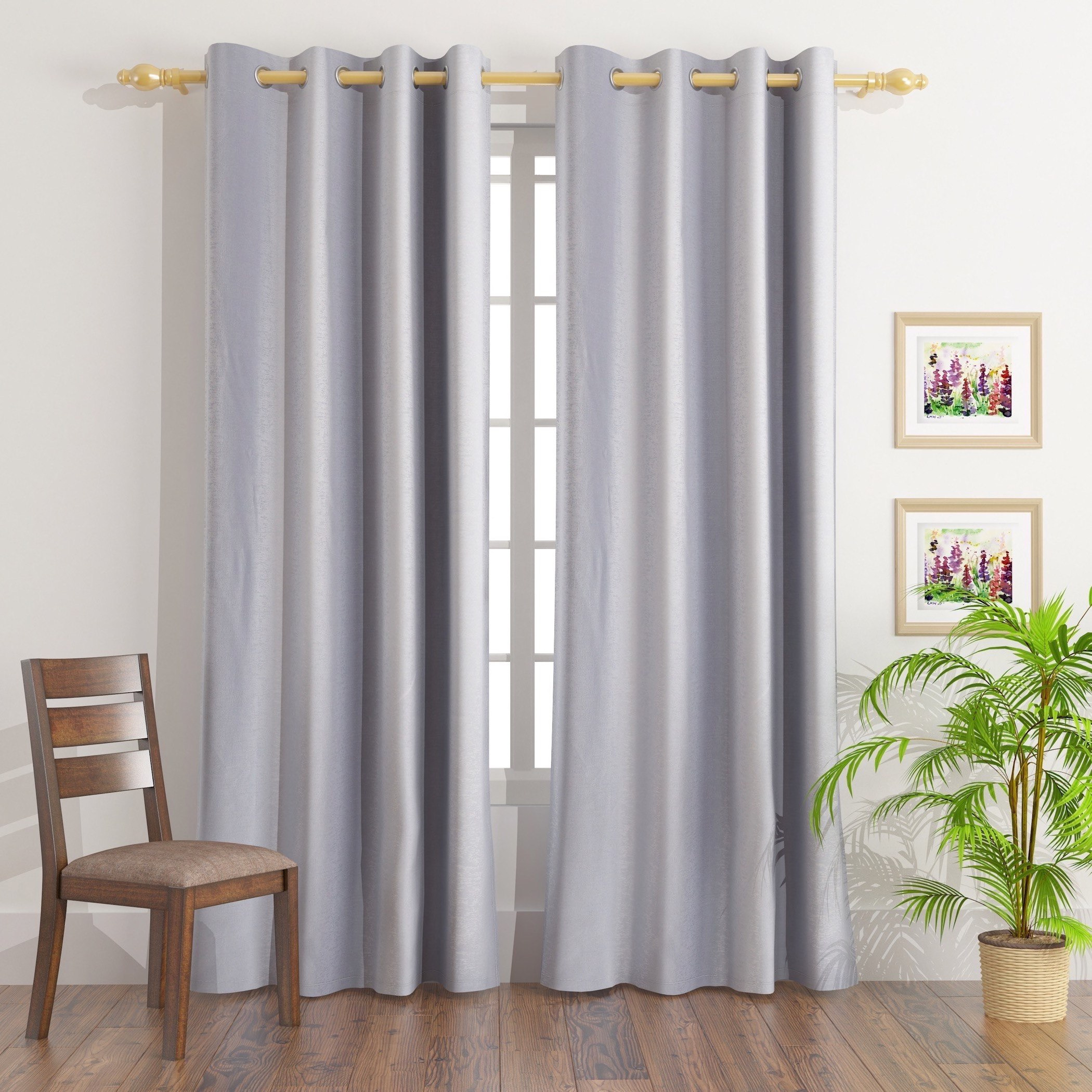طقم ستائر جاكارد قطعتين من ويفز - 140x240 سم-hbxhomeware-hbxdecorandfurnishings-image-1