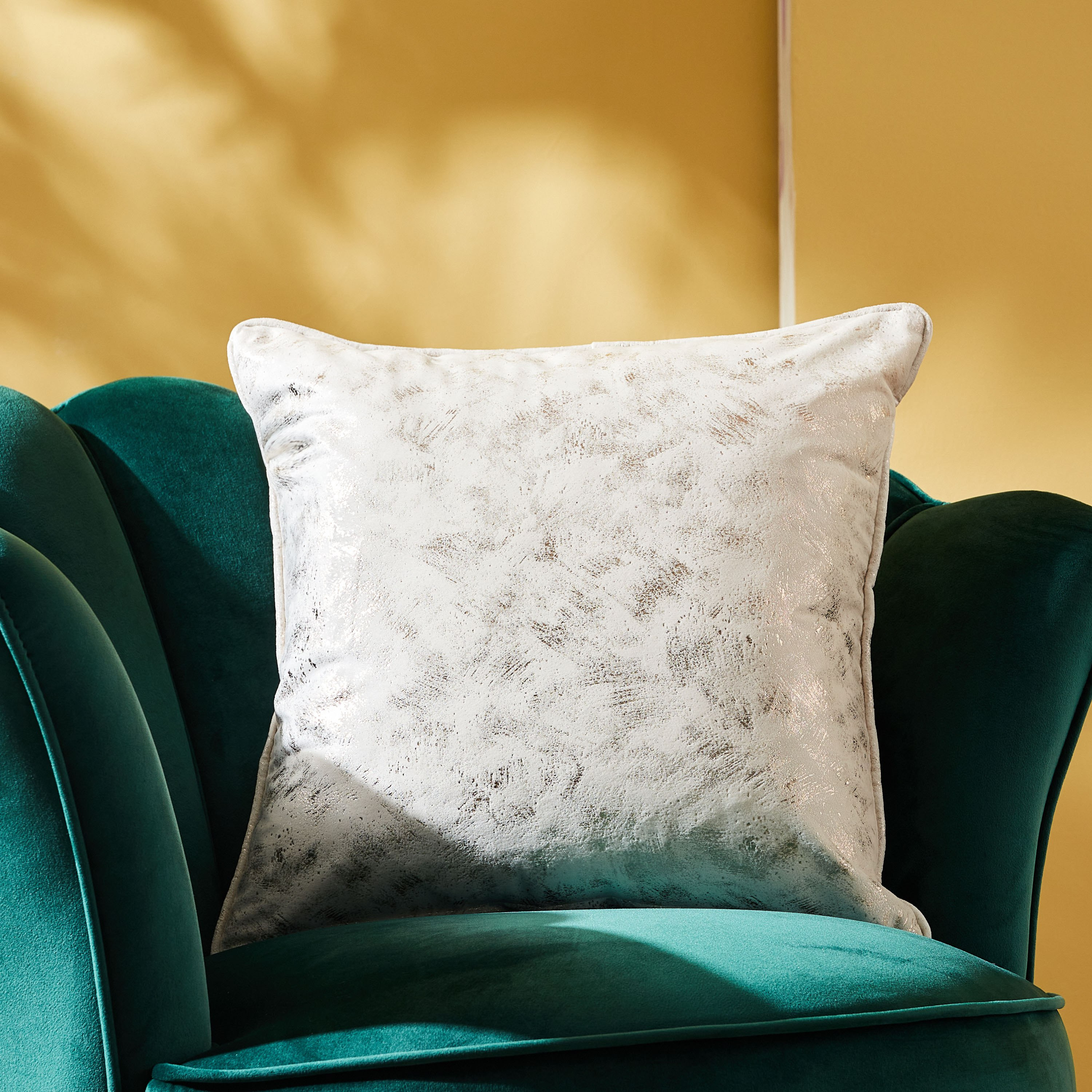 Petra Printed Velvet Cushion Cover - 45x45 cm-hbxhomeware-cushionsandcovers-cushioncovers-image-1