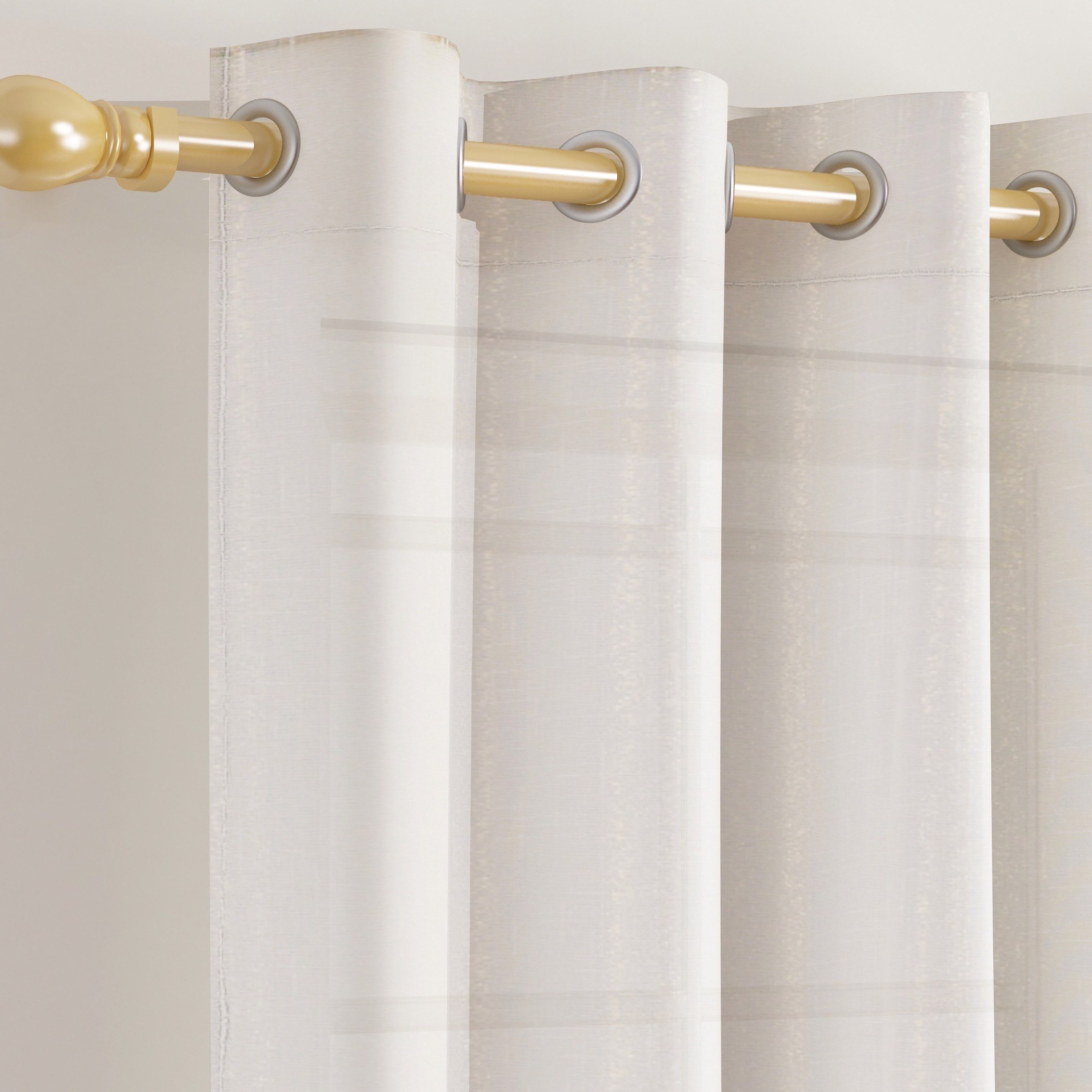 Petra 2-Piece Sheer Curtain Set - 140x300 cm-hbxhomeware-hbxdecorandfurnishings-image-2