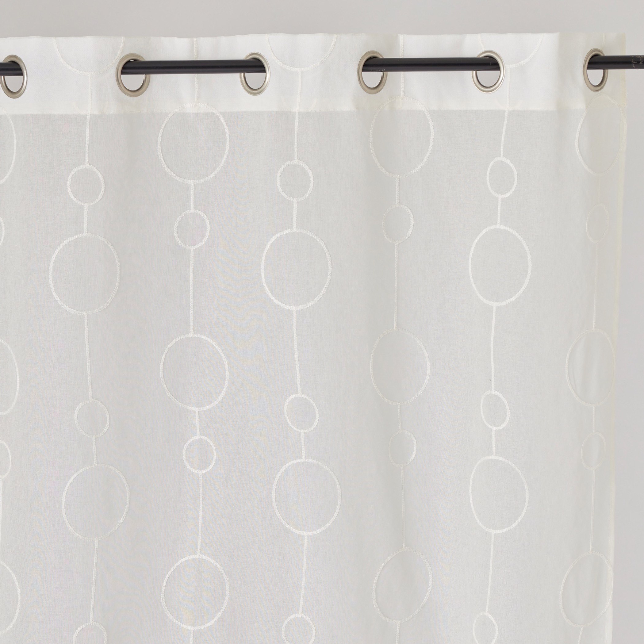 طقم ستائر شفاف قطعتين من أمبريدج - 140x300 سم-hbxhomeware-hbxdecorandfurnishings-image-3