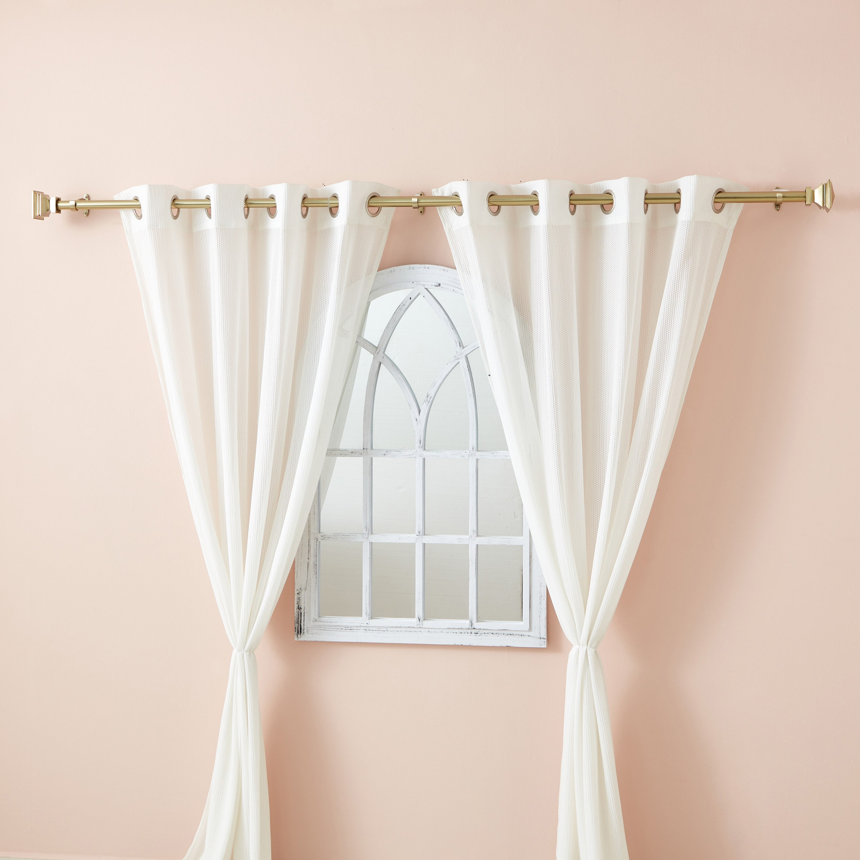 قضبان ستارة قابل للتمدد بنهايات ألومنيوم مربعة - 112-274 سم-hbxhomeware-hbxdecorandfurnishings-image-5