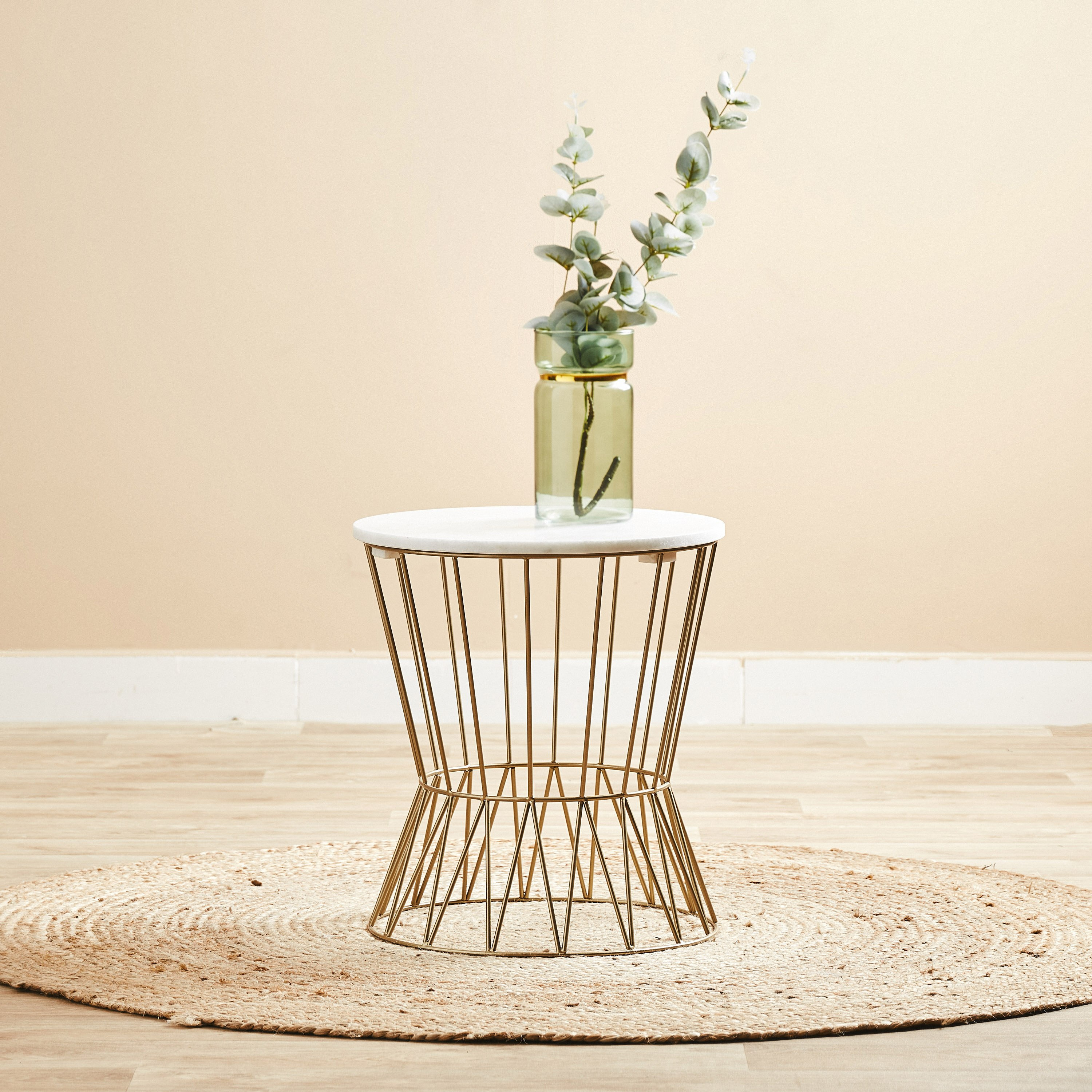 Astrid Marble Top Accent End Table-hbxfurniture-livingroom-endtables-image-1